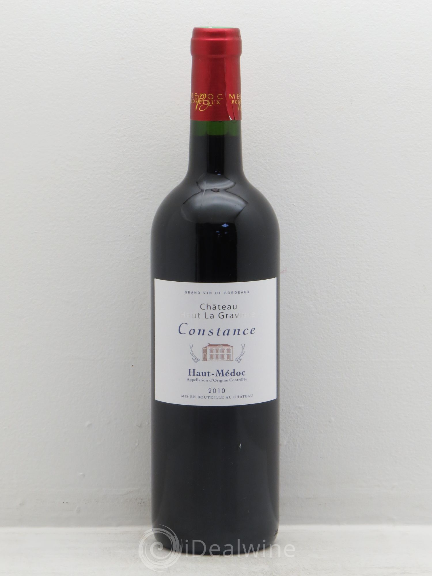 Haut Médoc Château Haut La Gravière cuvée Constance (sans prix de réserve) 2010 - Posten von 1 Flasche - 0