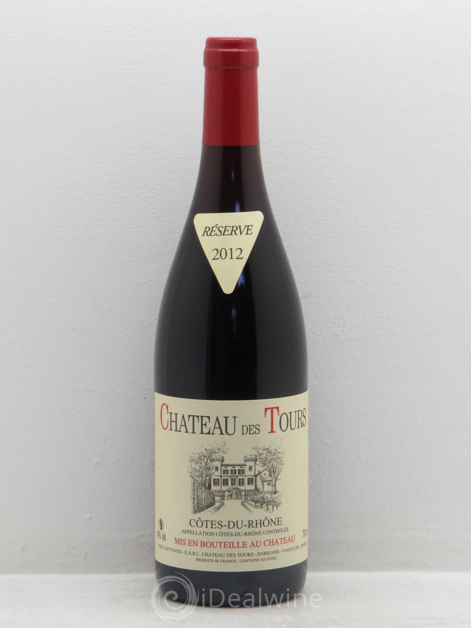 Côtes-du-Rhône Château des Tours Emmanuel Reynaud (sans prix de réserve) 2012 - Lot de 1 bouteille - 0