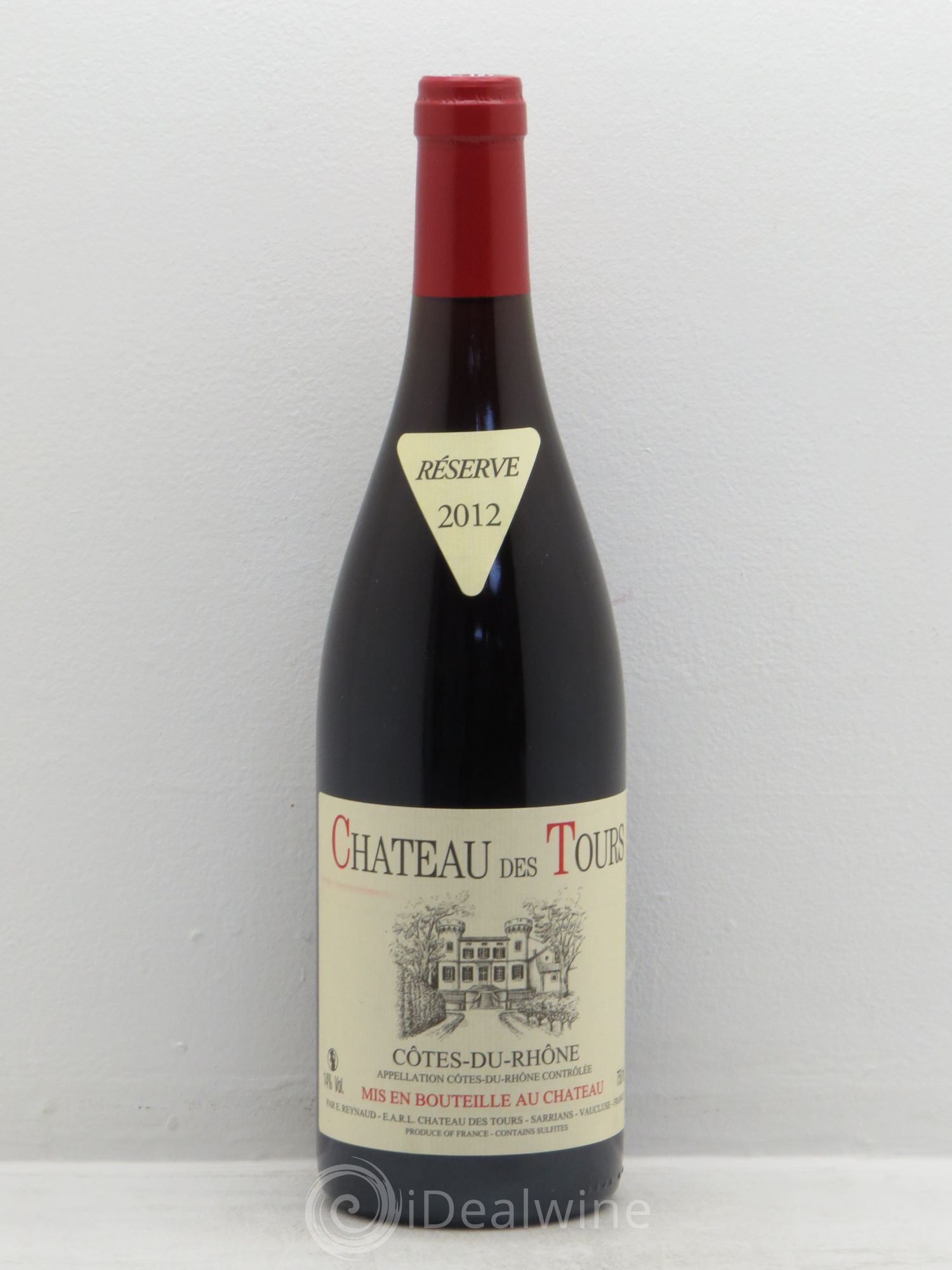 Côtes-du-Rhône Château des Tours Emmanuel Reynaud (sans prix de réserve) 2012 - Lot de 1 bouteille - 0