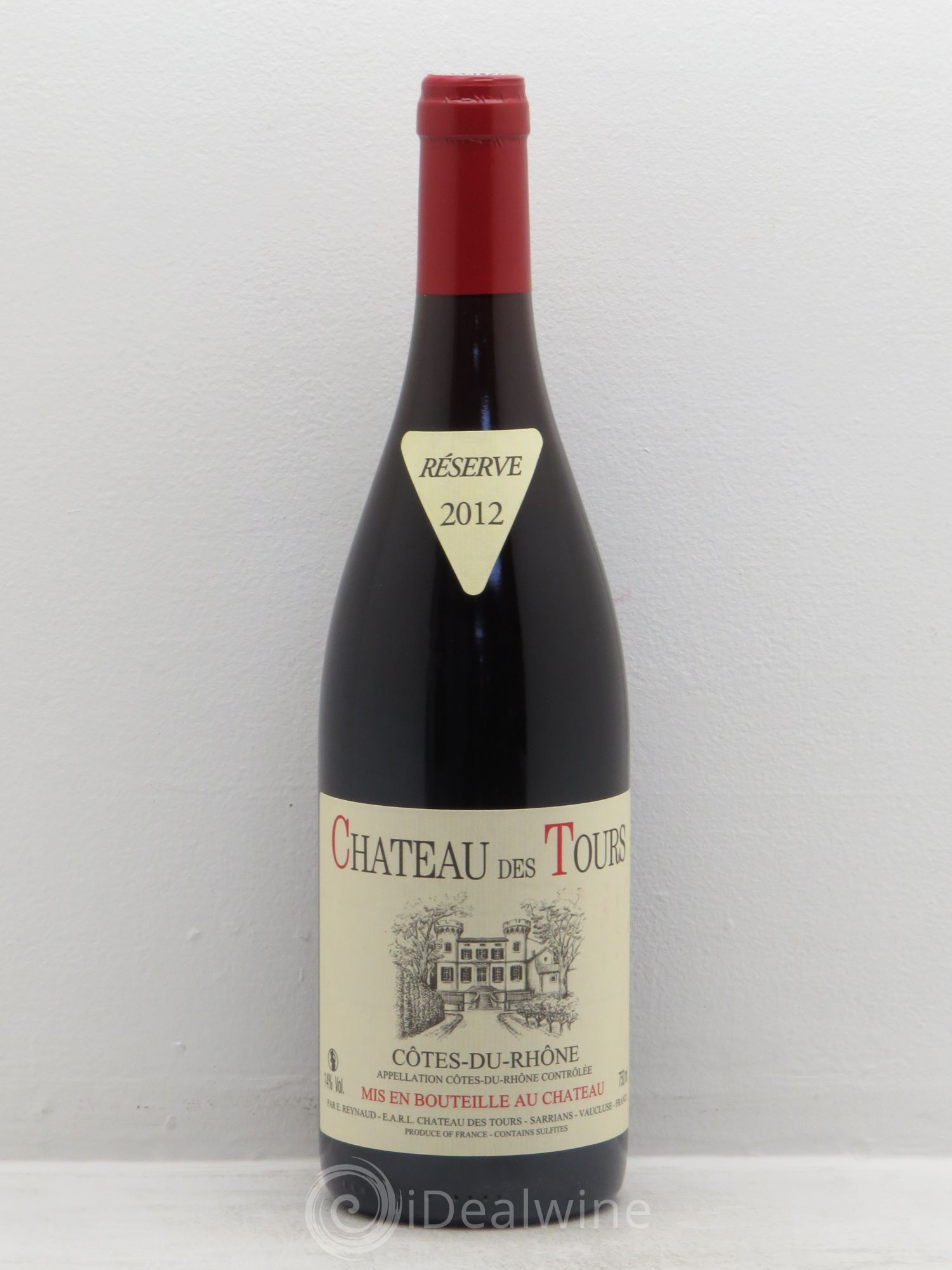 Côtes-du-Rhône Château des Tours Emmanuel Reynaud (sans prix de réserve) 2012 - Lot de 1 bouteille - 0