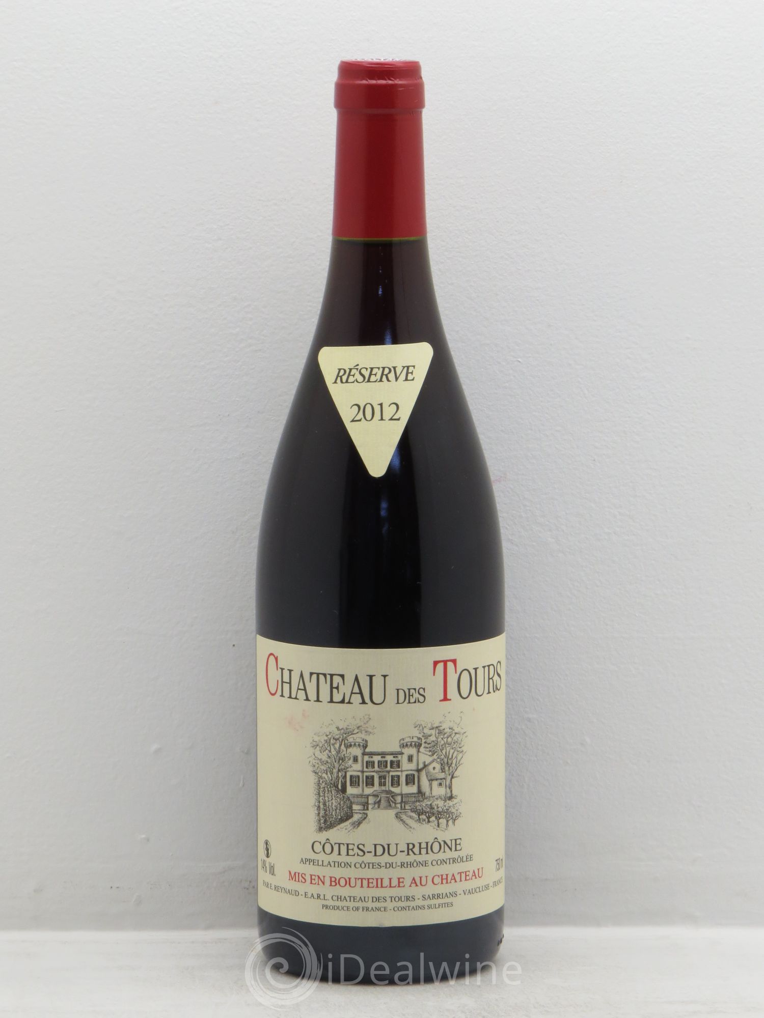Côtes-du-Rhône Château des Tours Emmanuel Reynaud (sans prix de réserve) 2012 - Lot de 1 bouteille - 0