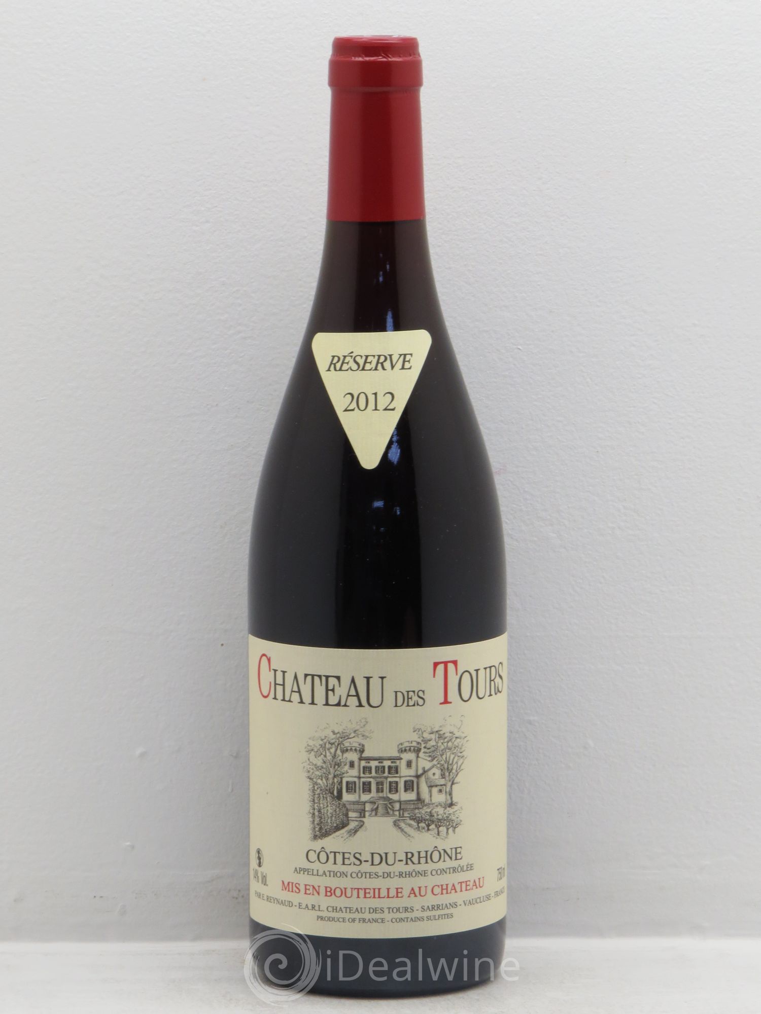 Côtes-du-Rhône Château des Tours Emmanuel Reynaud (sans prix de réserve) 2012 - Lot de 1 bouteille - 0