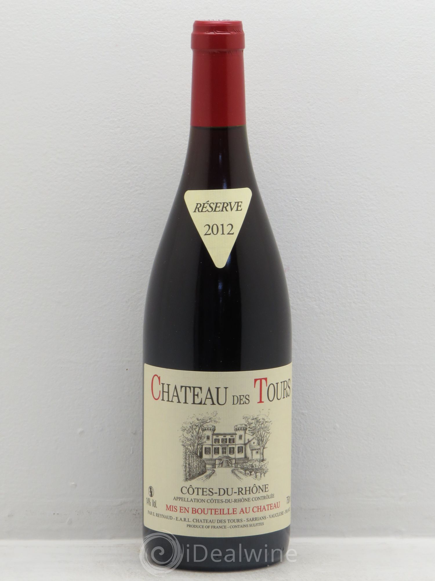 Côtes-du-Rhône Château des Tours Emmanuel Reynaud (sans prix de réserve) 2012 - Lot de 1 bouteille - 0