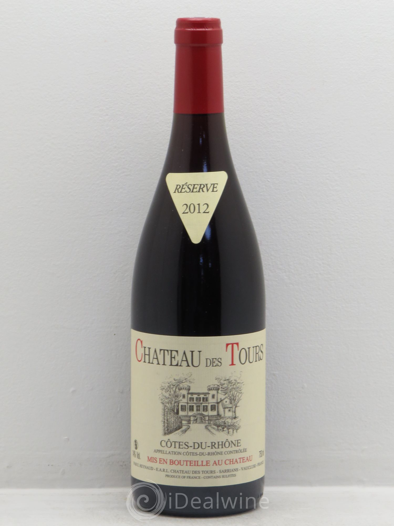 Côtes-du-Rhône Château des Tours Emmanuel Reynaud (sans prix de réserve) 2012 - Lot de 1 bouteille - 0