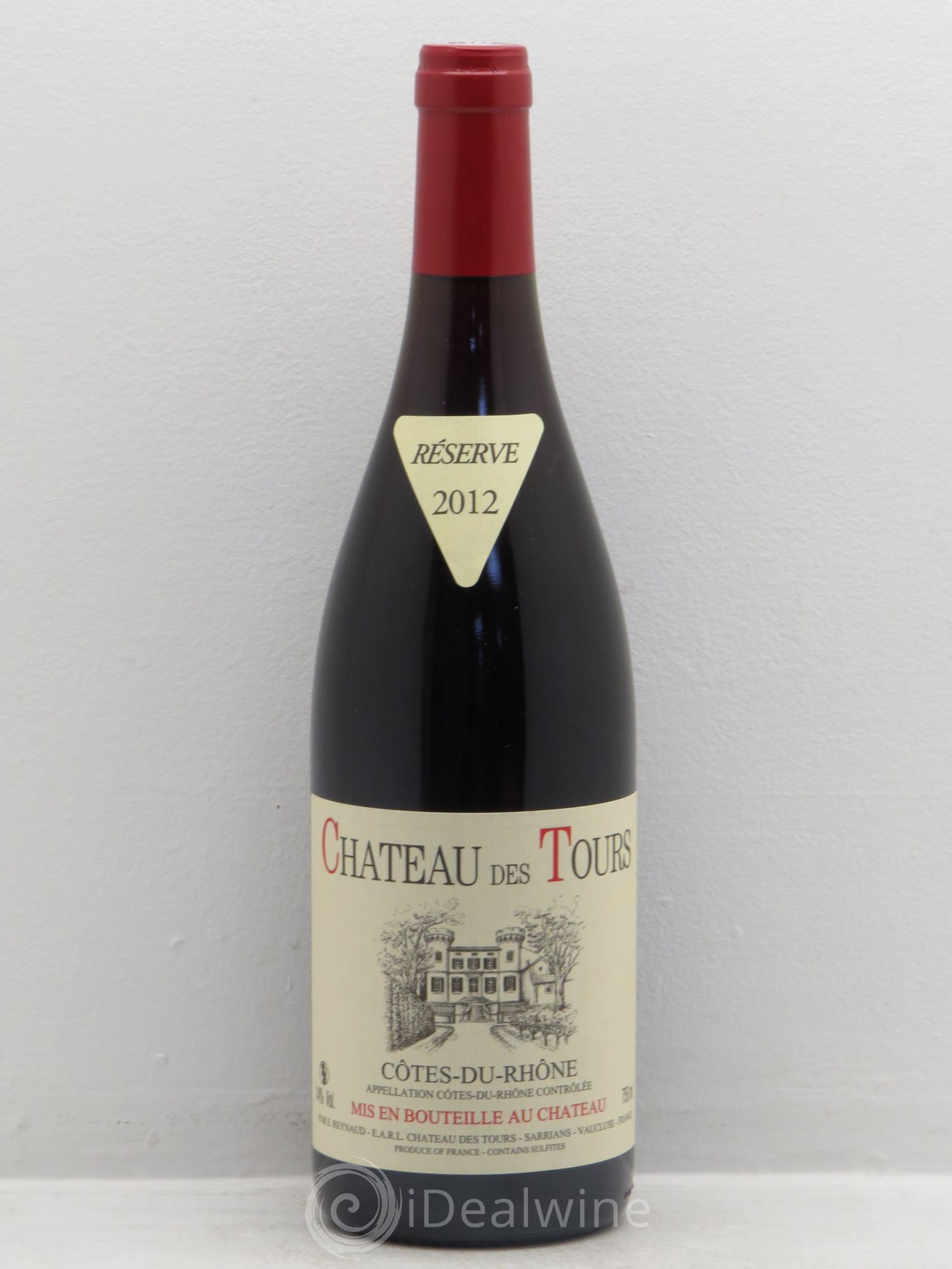 Côtes-du-Rhône Château des Tours Emmanuel Reynaud (sans prix de réserve) 2012 - Lot de 1 bouteille - 0