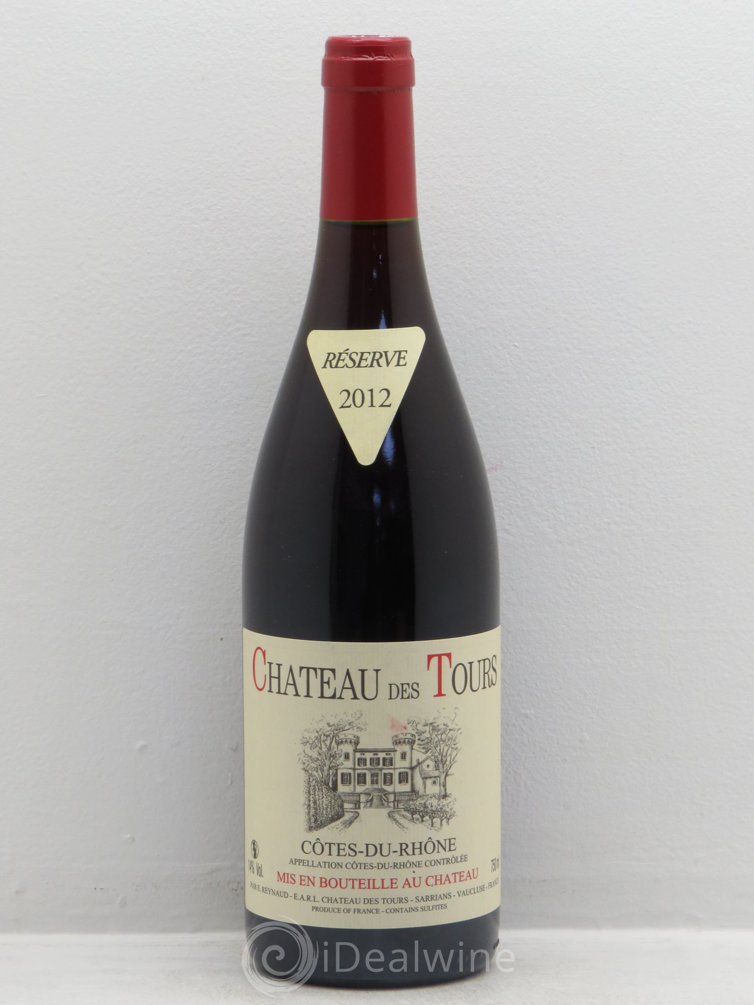 Côtes-du-Rhône Château des Tours Emmanuel Reynaud (sans prix de réserve) 2012 - Lot de 1 bouteille - 0