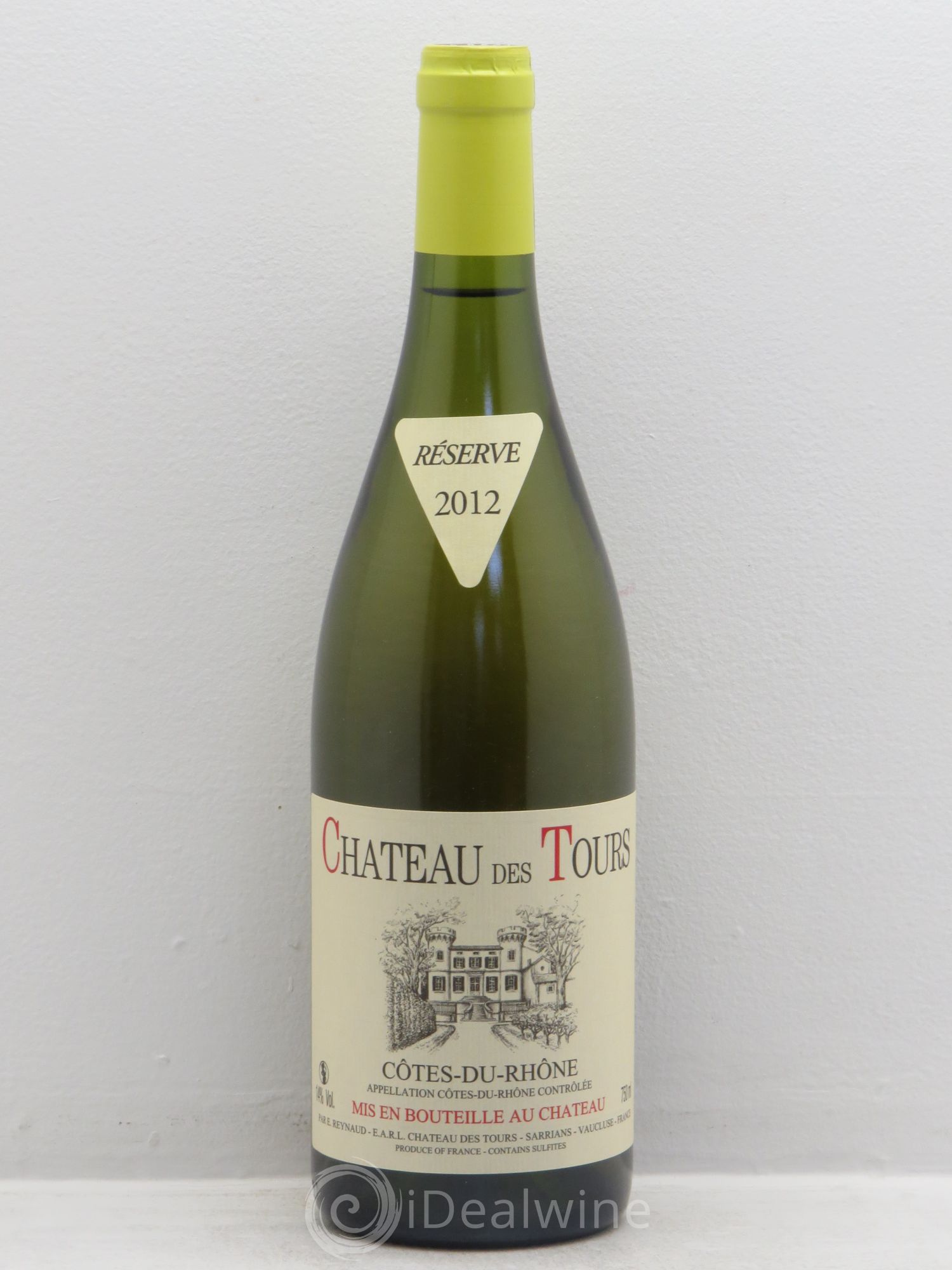 Côtes-du-Rhône Château des Tours Emmanuel Reynaud (sans prix de réserve) 2012 - Lot de 1 bouteille - 0