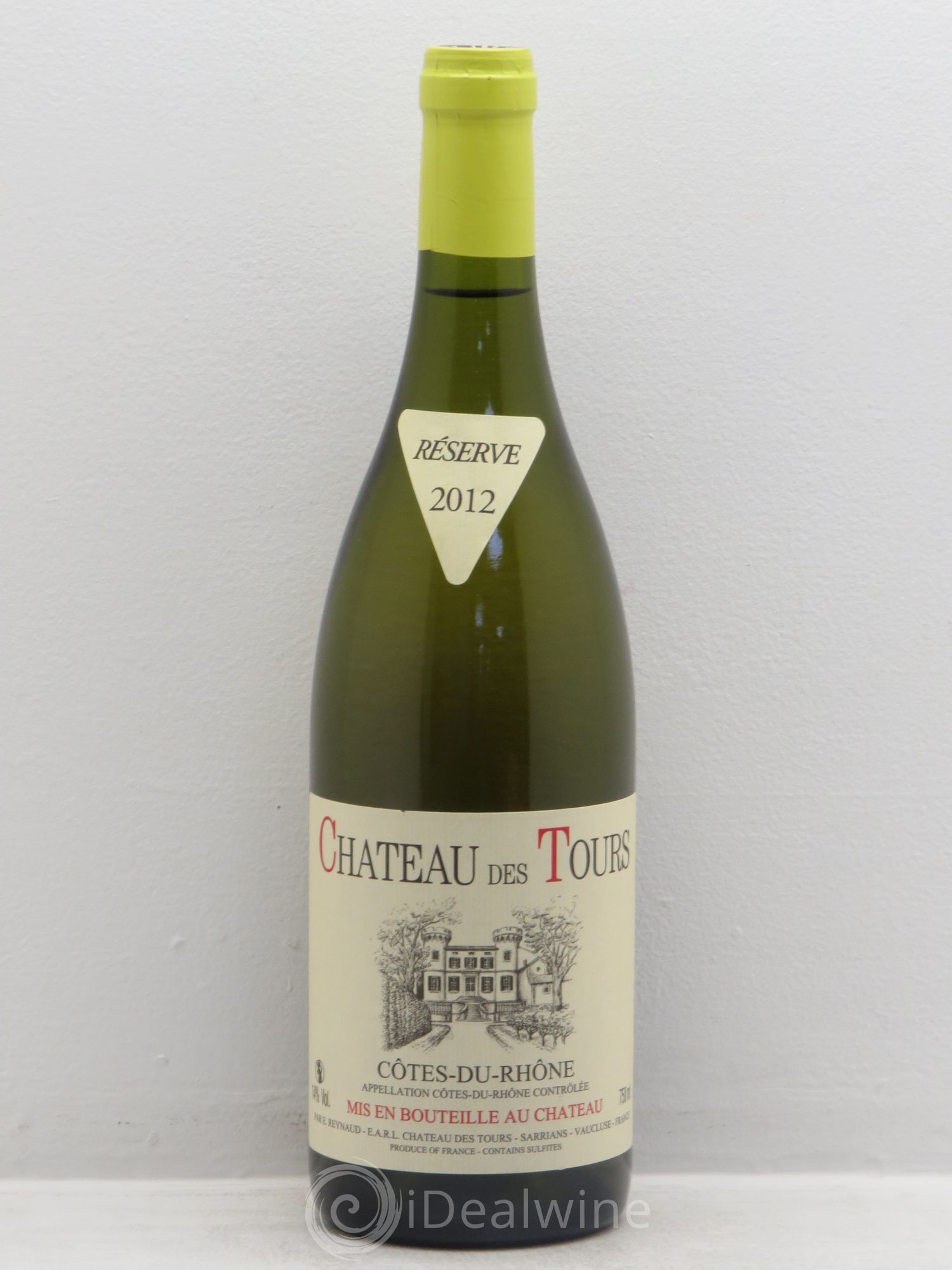 Côtes-du-Rhône Château des Tours Emmanuel Reynaud (sans prix de réserve) 2012 - Lot de 1 bouteille - 0