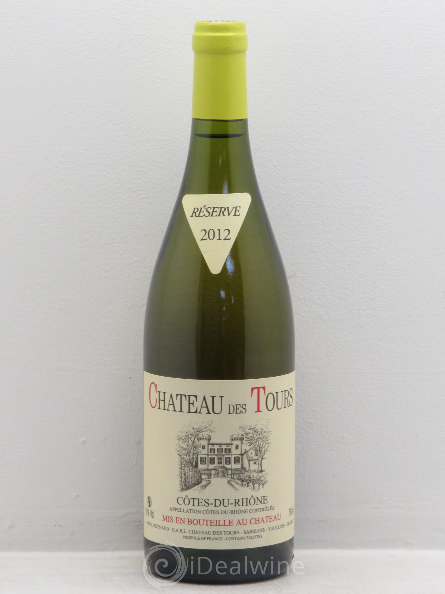 Côtes-du-Rhône Château des Tours Emmanuel Reynaud (sans prix de réserve) 2012 - Lot de 1 bouteille - 0