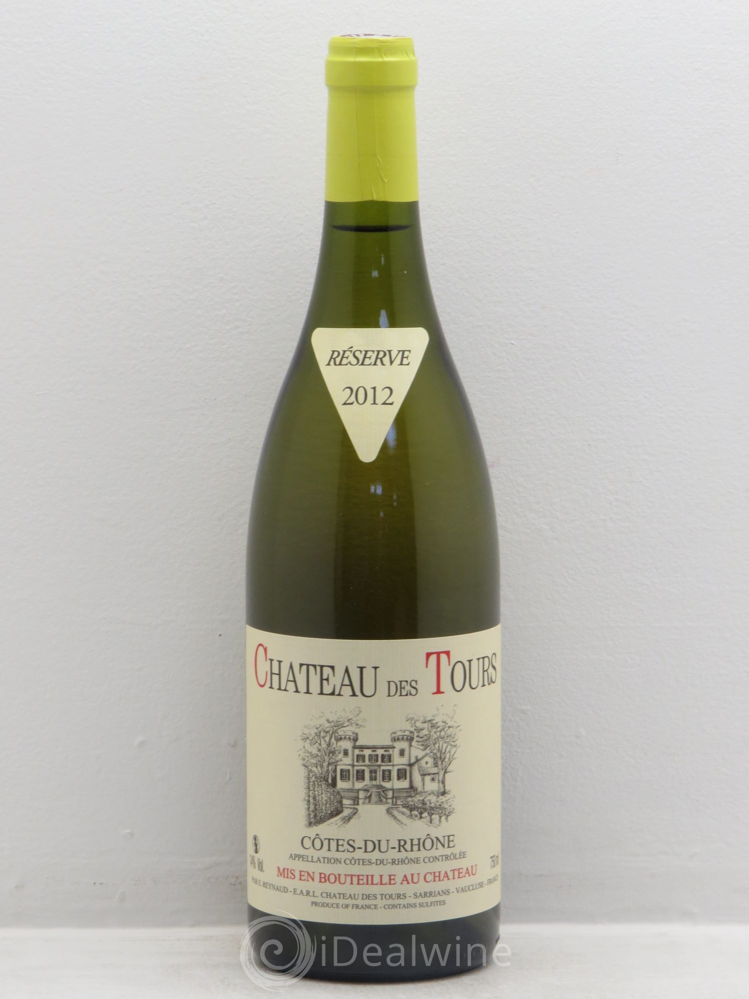 Côtes-du-Rhône Château des Tours Emmanuel Reynaud (sans prix de réserve) 2012 - Lot de 1 bouteille - 0