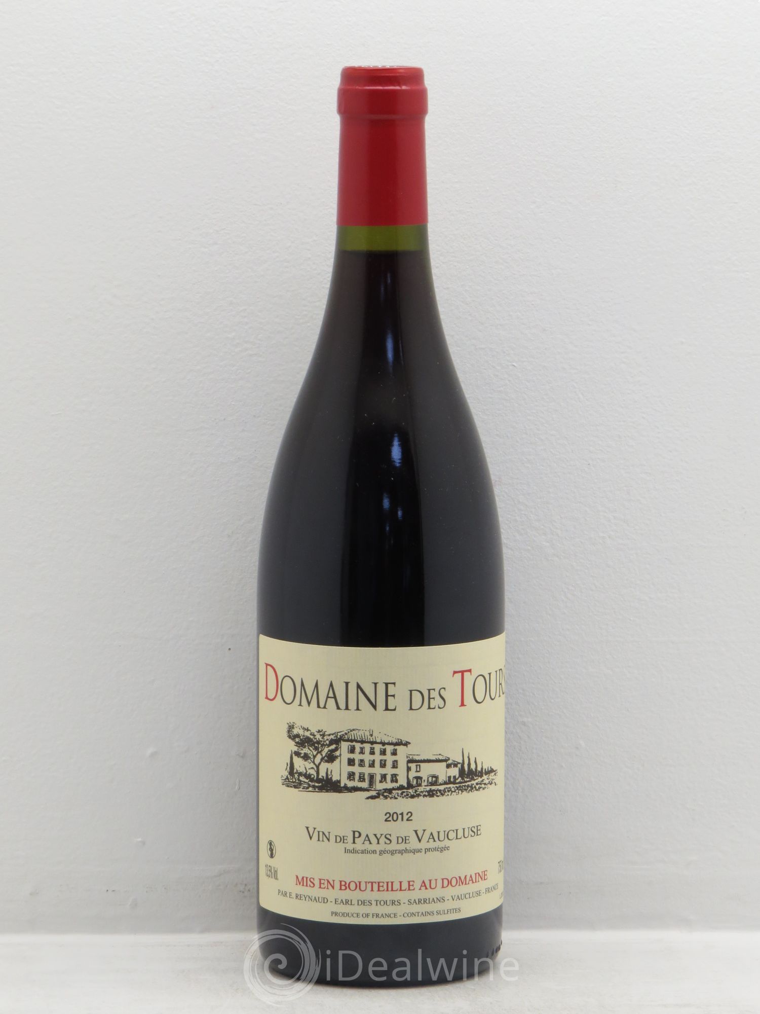 Vaucluse (Vin de Pays de Vaucluse) Domaine des Tours Emmanuel Reynaud (sans prix de réserve) 2012 - Lot de 1 bouteille - 0