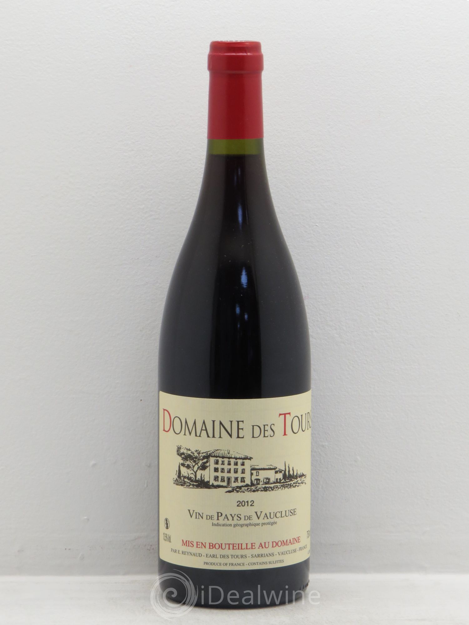 Vaucluse (Vin de Pays de Vaucluse) Domaine des Tours Emmanuel Reynaud (sans prix de réserve) 2012 - Lot de 1 bouteille - 0