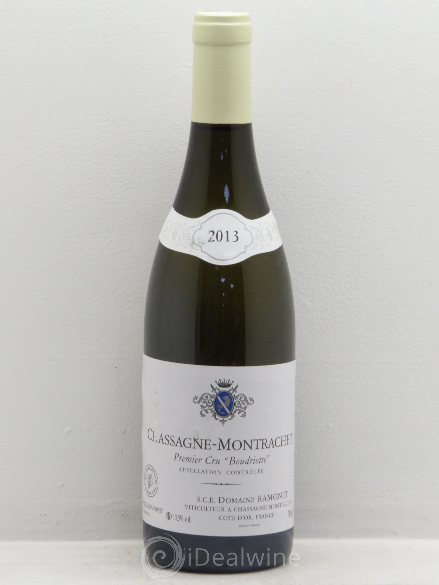 Chassagne-Montrachet 1er Cru Boudriotte Ramonet (Domaine) (sans prix de réserve) 2013 - Lot de 1 bouteille - 0