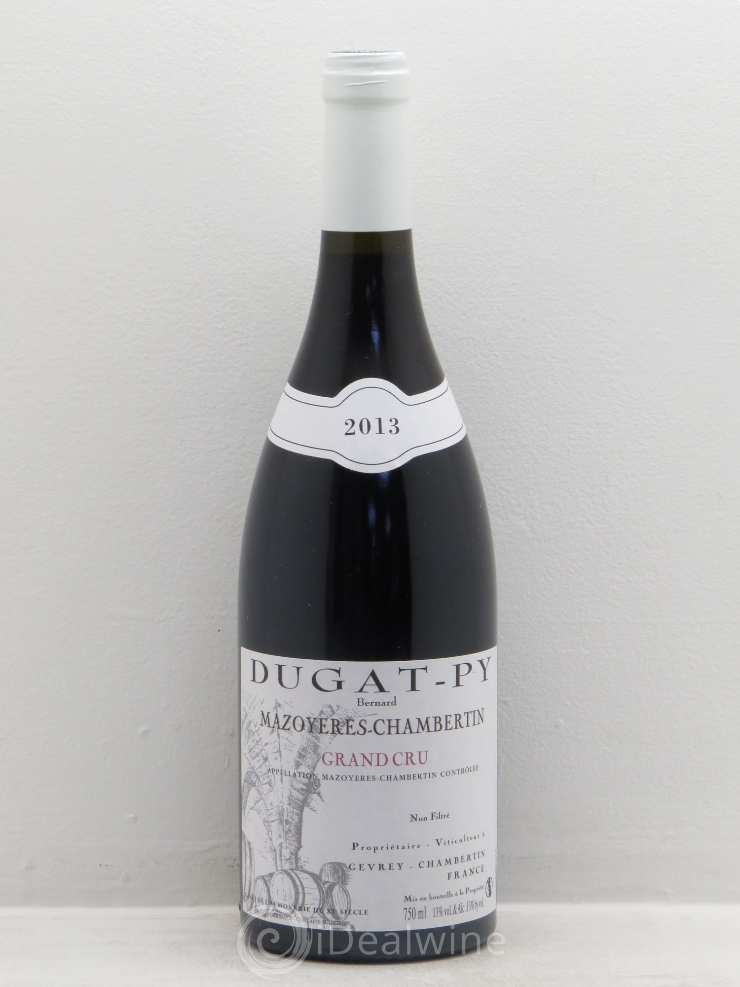 Mazoyères-Chambertin Grand Cru Dugat-Py (sans prix de réserve) 2013 - Lot de 1 bouteille - 0
