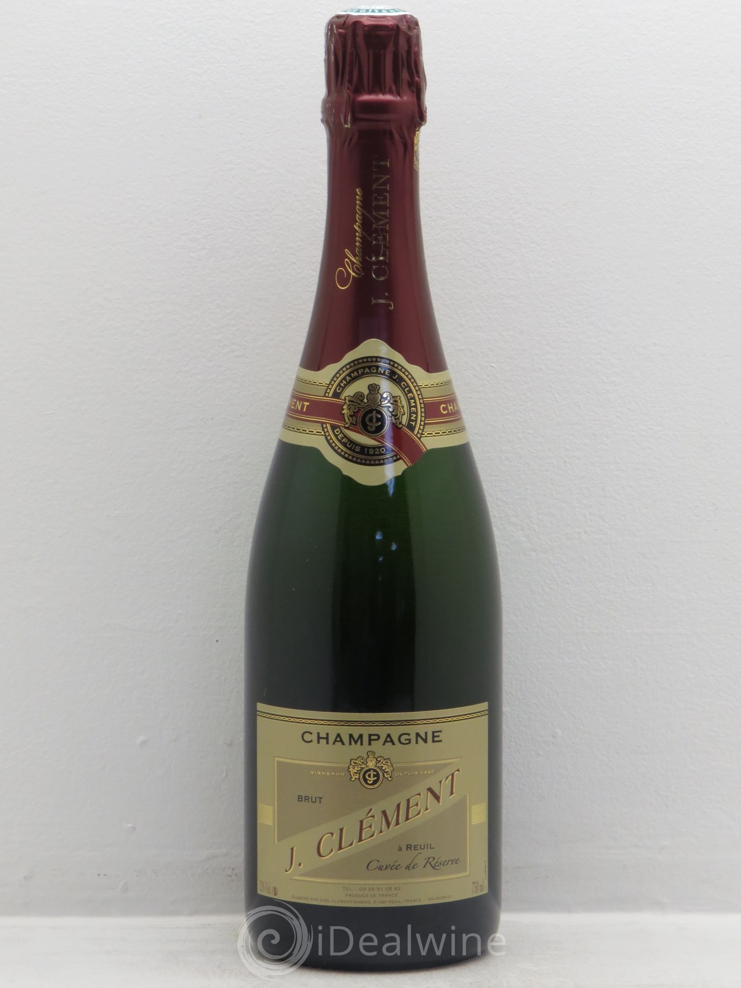 Champagne J.Clément (sans prix de réserve) - Posten von 1 Flasche - 0