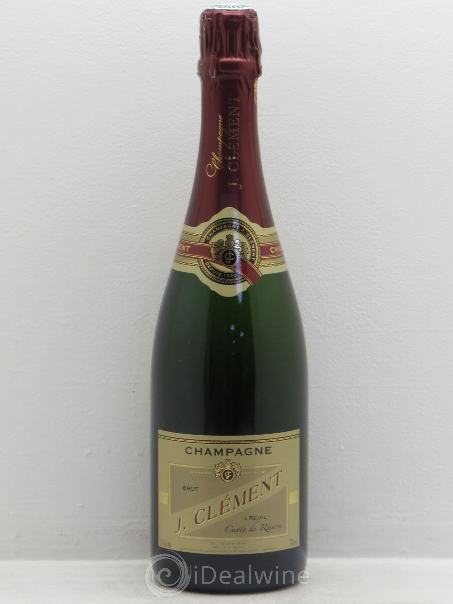 Champagne J.Clément (sans prix de réserve) - Posten von 1 Flasche - 0