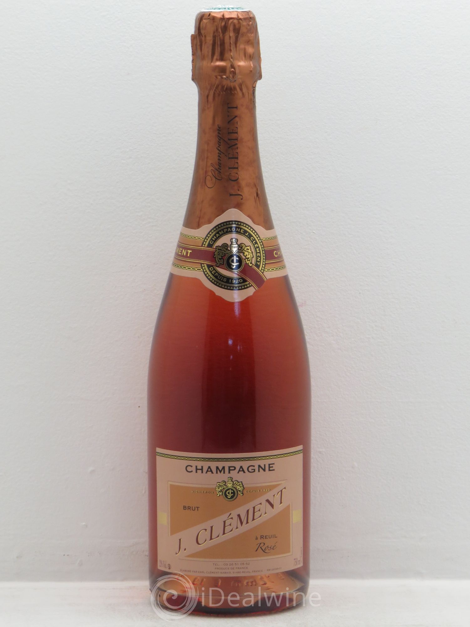 Champagne - J.Clément (sans prix de réserve) - Posten von 1 Flasche - 0