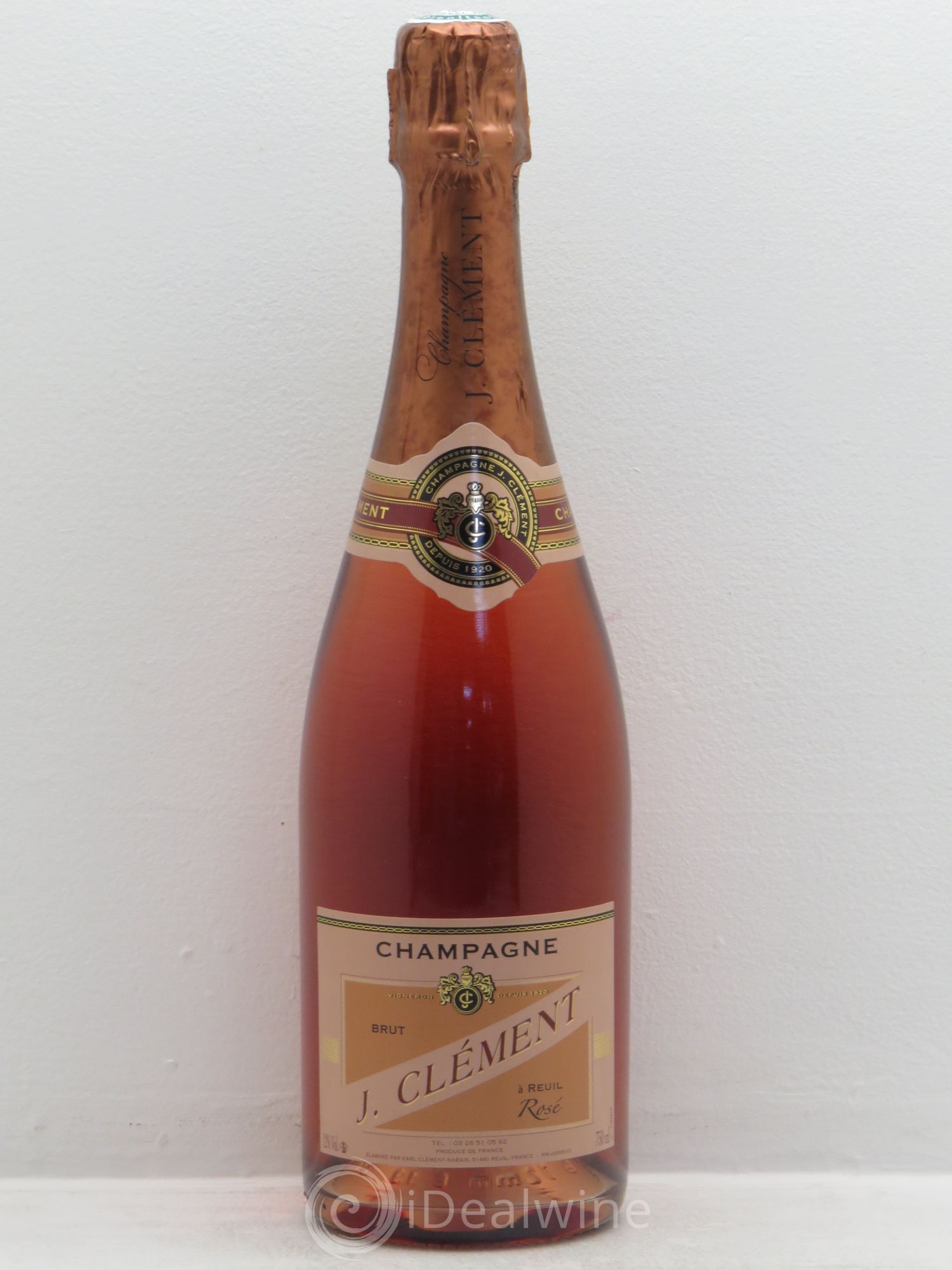 Champagne - J.Clément (sans prix de réserve) - Posten von 1 Flasche - 0