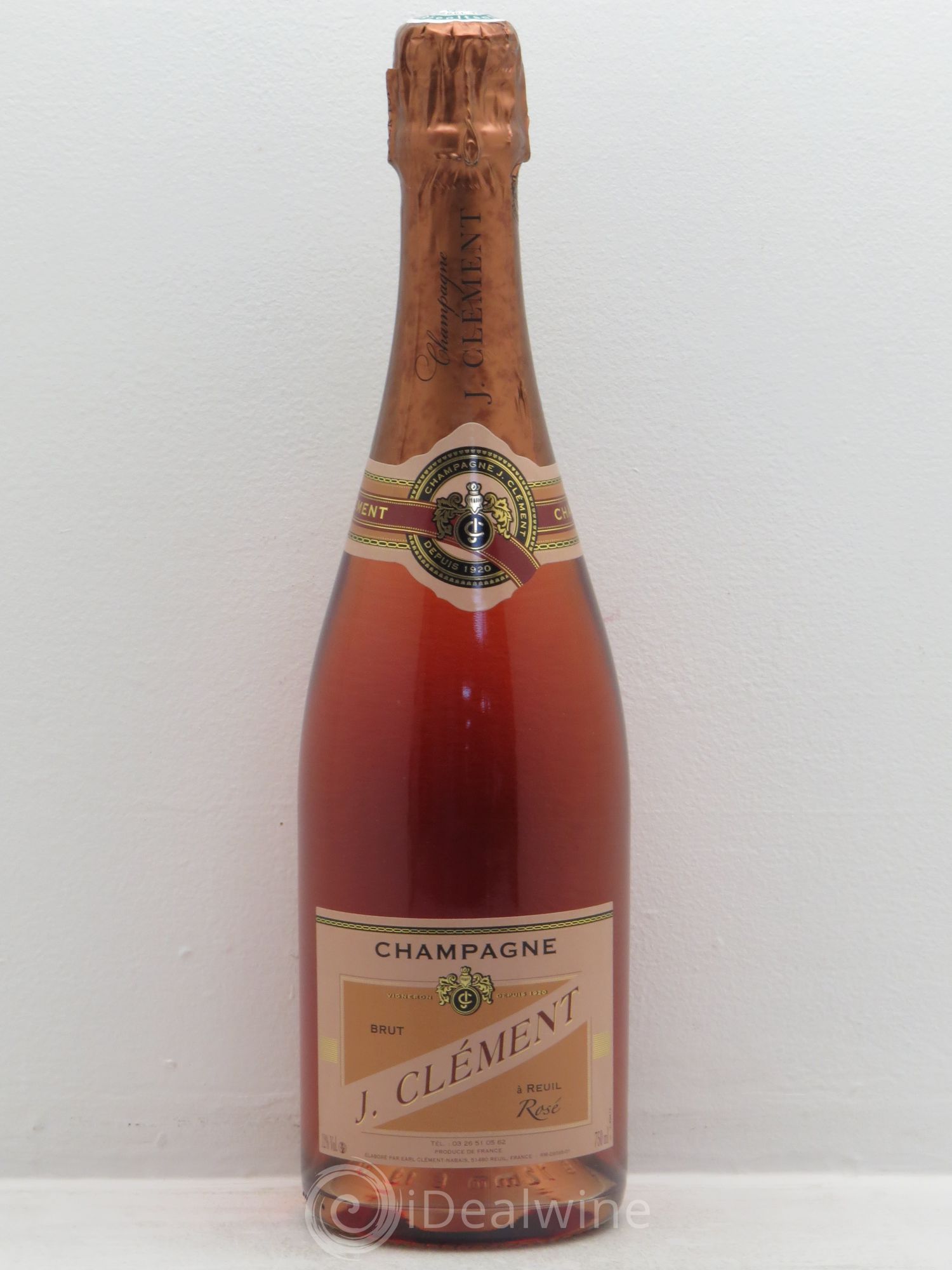 Champagne - J.Clément (sans prix de réserve) - Posten von 1 Flasche - 0