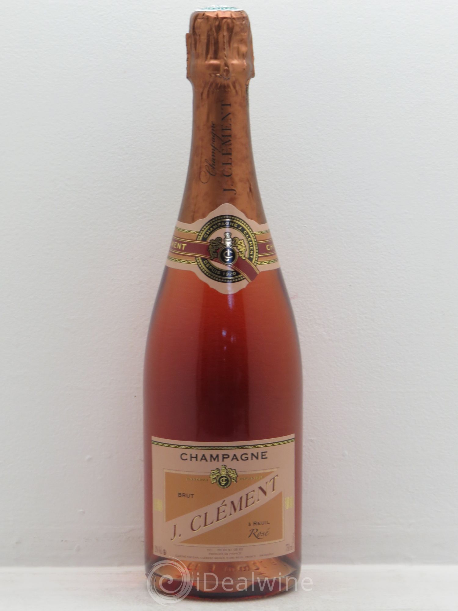 Champagne - J.Clément (sans prix de réserve) - Posten von 1 Flasche - 0