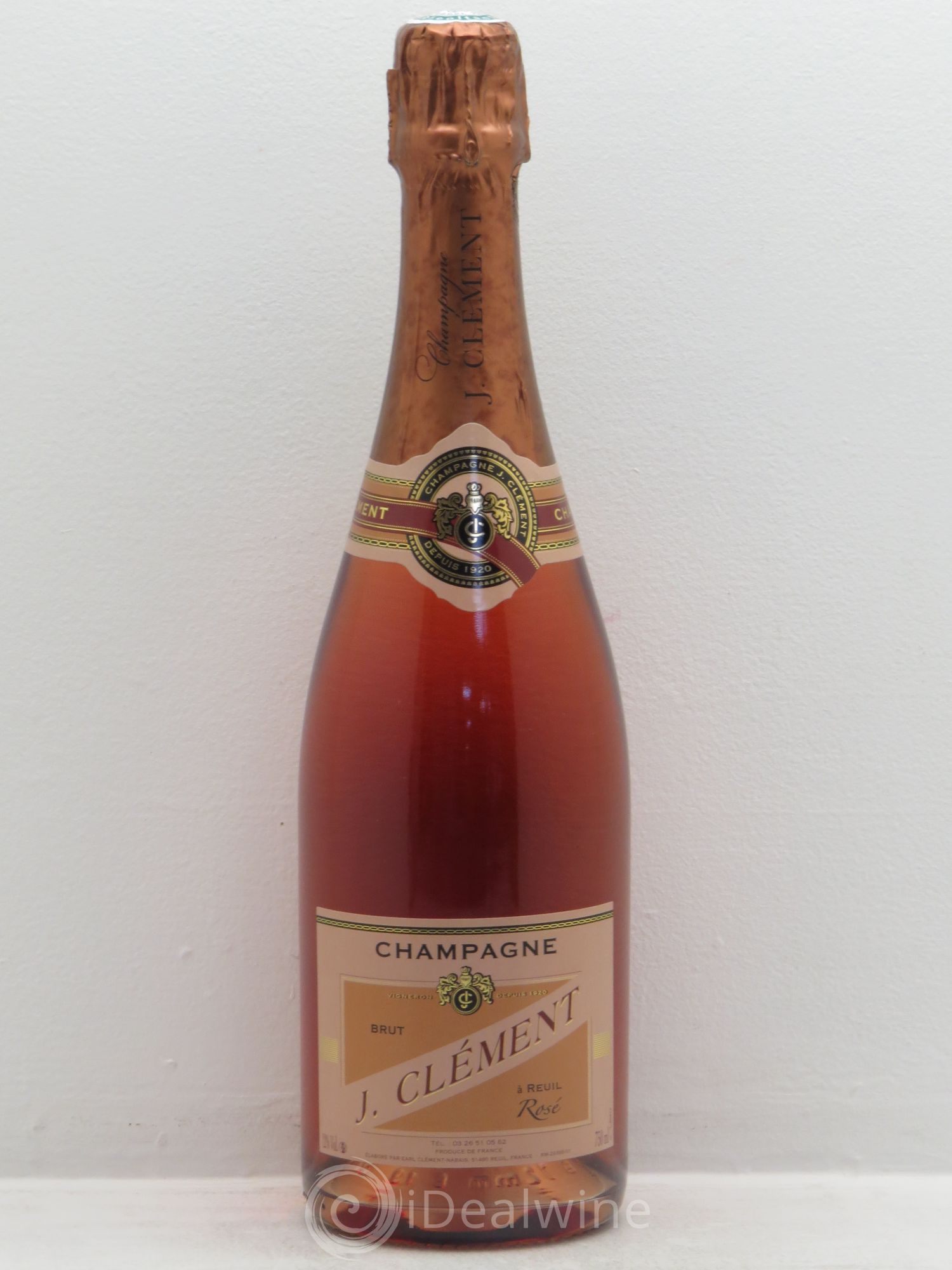 Champagne - J.Clément (sans prix de réserve) - Posten von 1 Flasche - 0