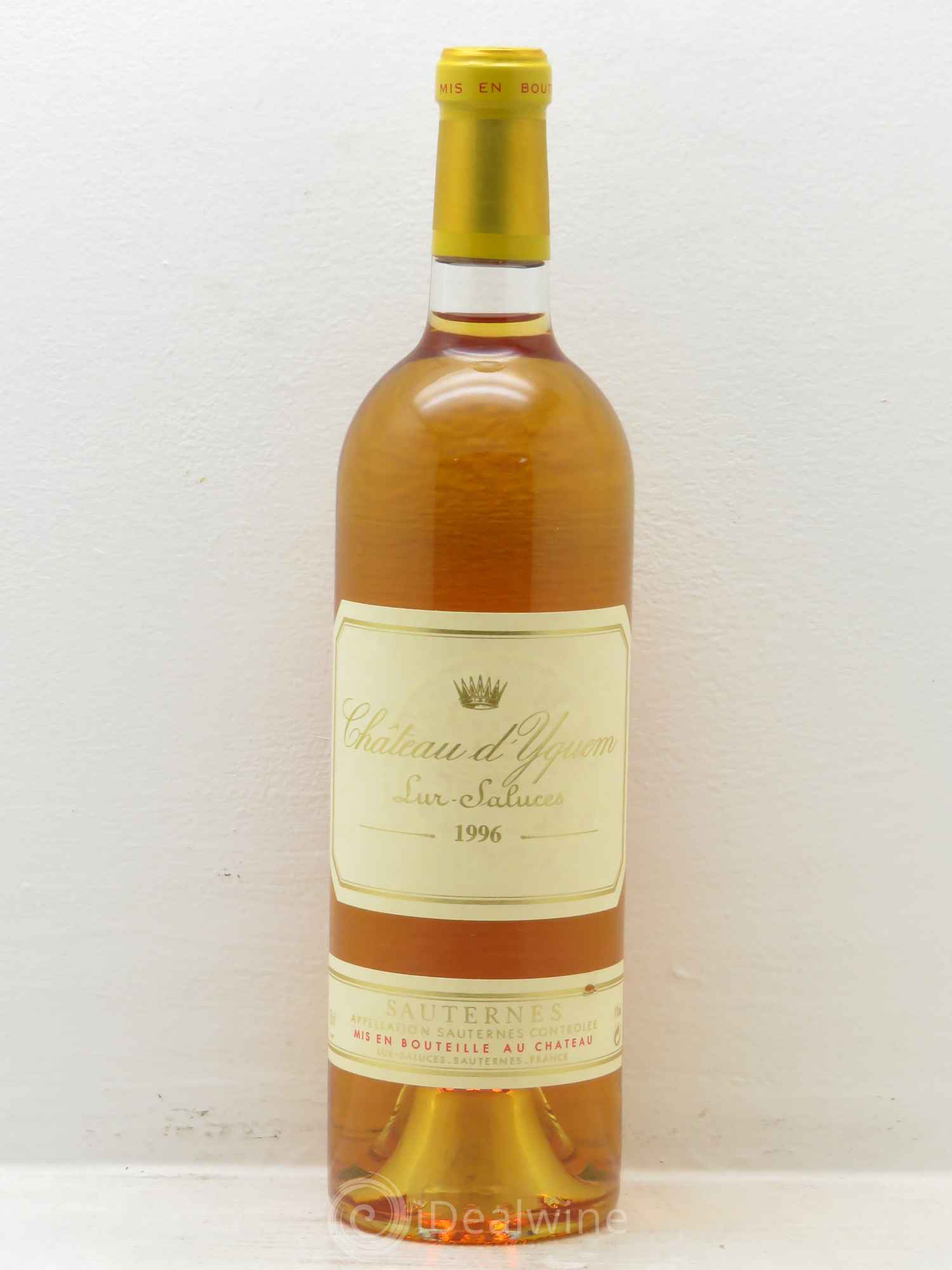 Château d' Yquem 1er Cru Classé Supérieur 1996 - Lotto di 1 bottiglia - 0