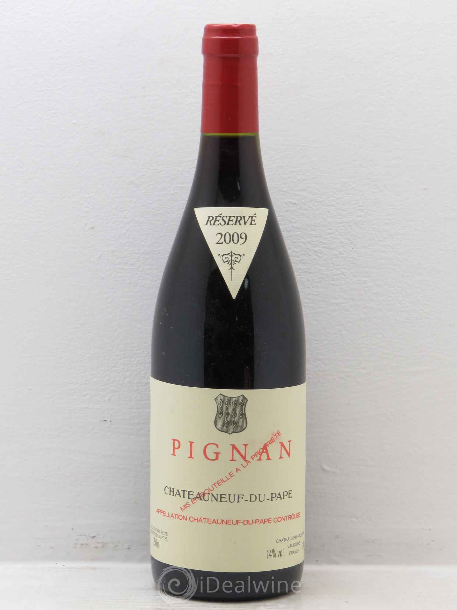 Châteauneuf-du-Pape Pignan Emmanuel Reynaud 2009 - Lot de 1 bouteille - 0