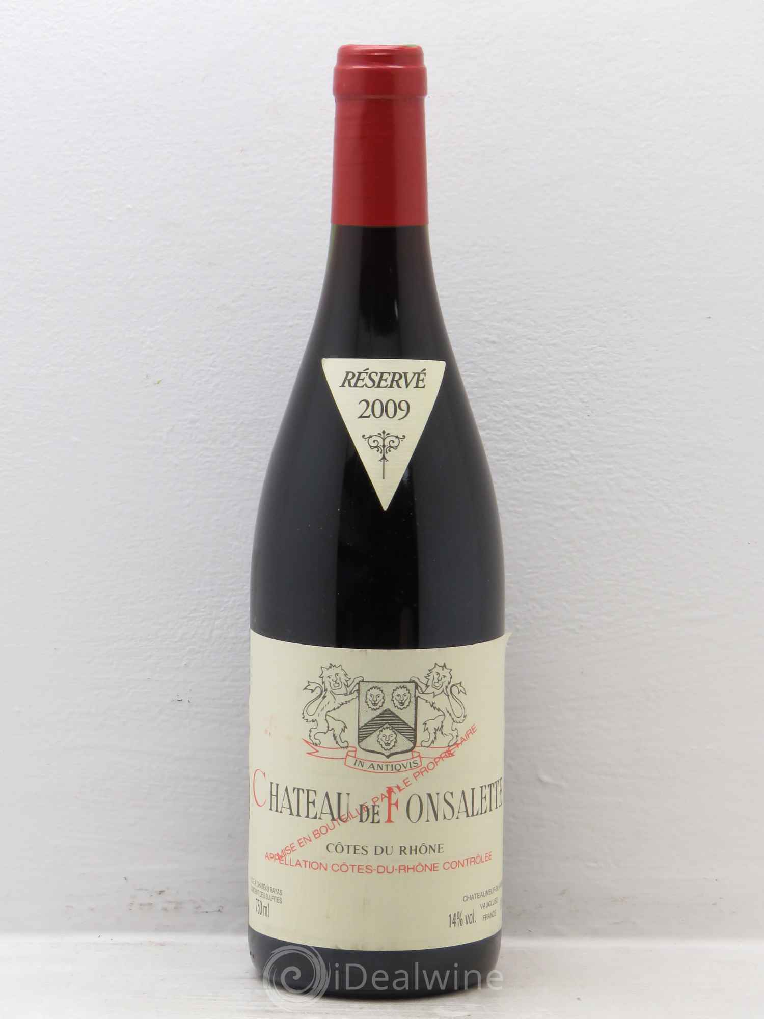 Côtes-du-Rhône Château de Fonsalette Emmanuel Reynaud (sans prix de réserve) 2009 - Lot de 1 bouteille - 0