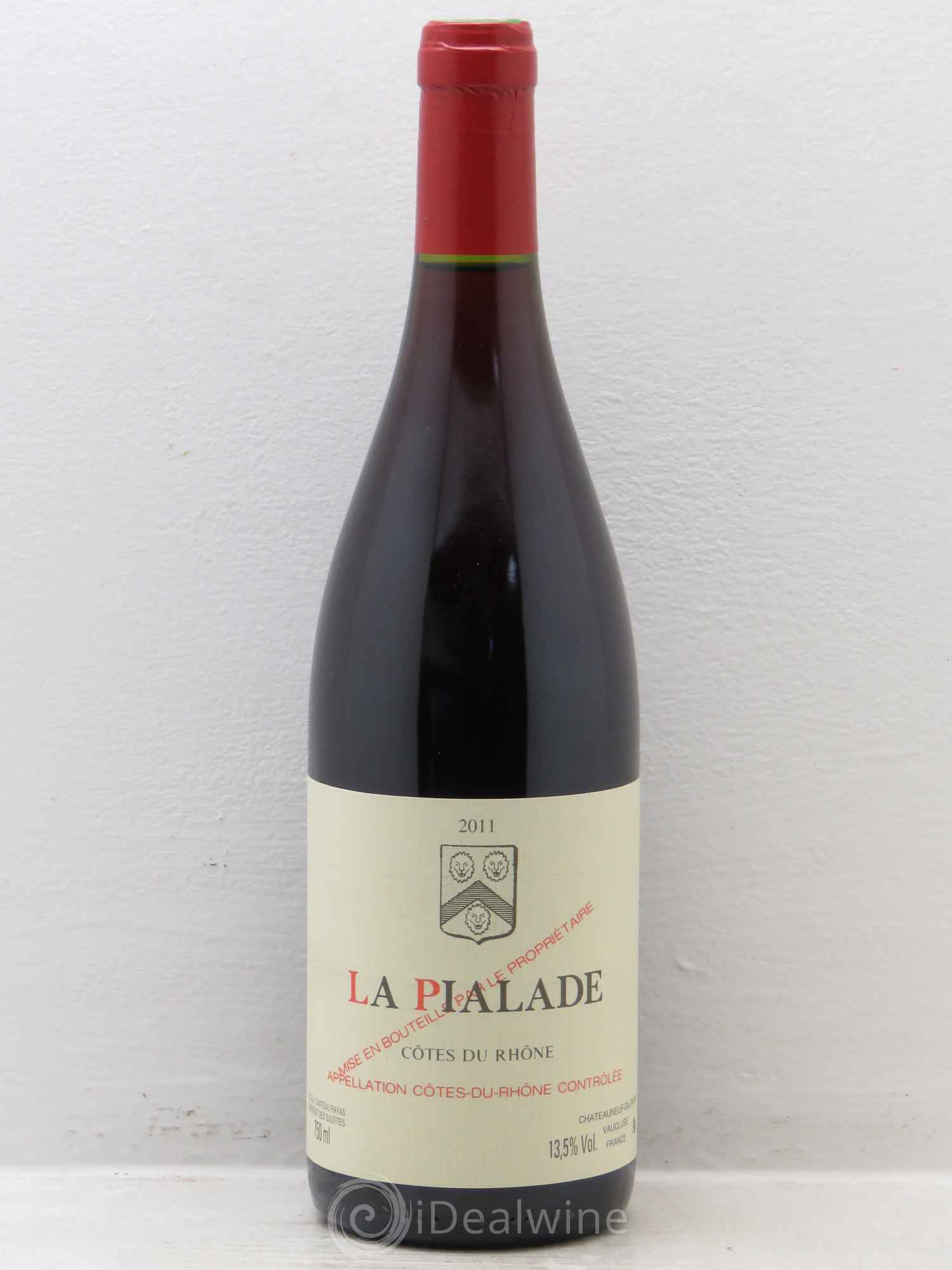 Côtes-du-Rhône La Pialade Emmanuel Reynaud (sans prix de réserve) 2011 - Lot de 1 bouteille - 0