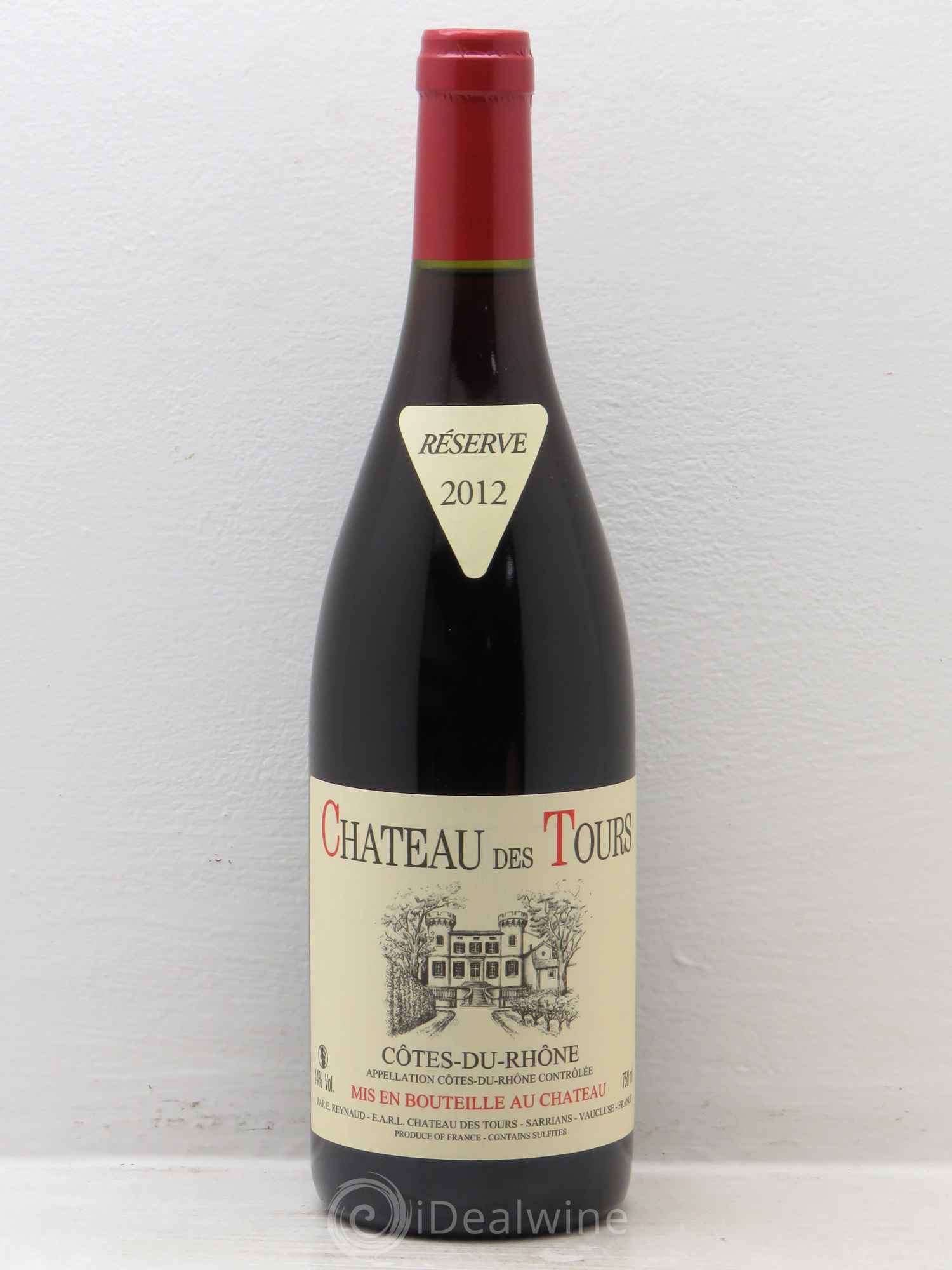 Côtes-du-Rhône Château des Tours Emmanuel Reynaud (sans prix de réserve) 2012 - Lot de 1 bouteille - 0