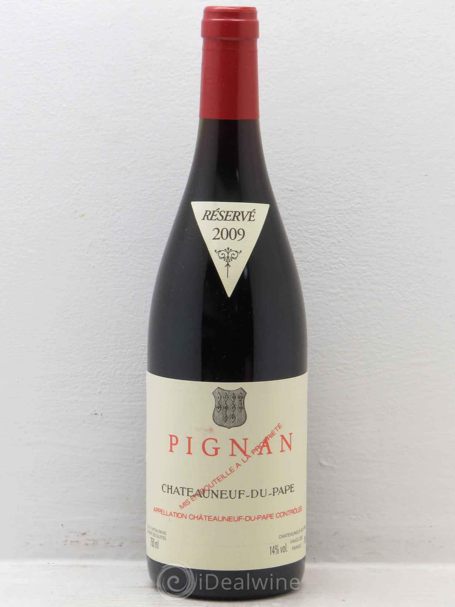 Châteauneuf-du-Pape Pignan Emmanuel Reynaud 2009 - Lot de 1 bouteille - 0