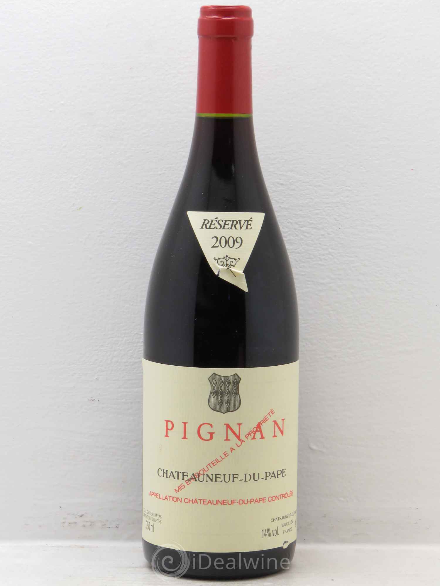 Châteauneuf-du-Pape Pignan Emmanuel Reynaud 2009 - Lot de 1 bouteille - 0