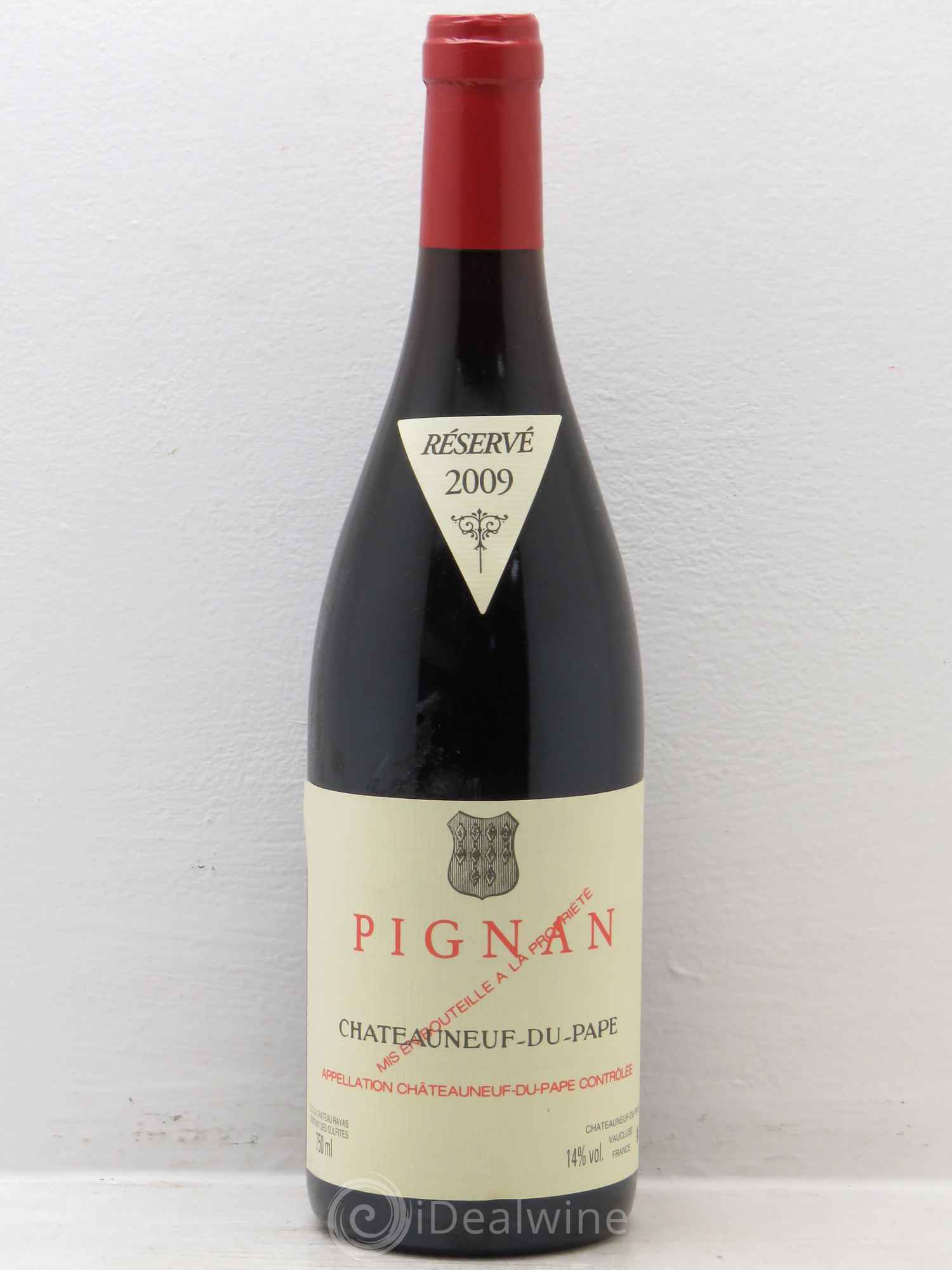 Châteauneuf-du-Pape Pignan Emmanuel Reynaud 2009 - Lot de 1 bouteille - 0