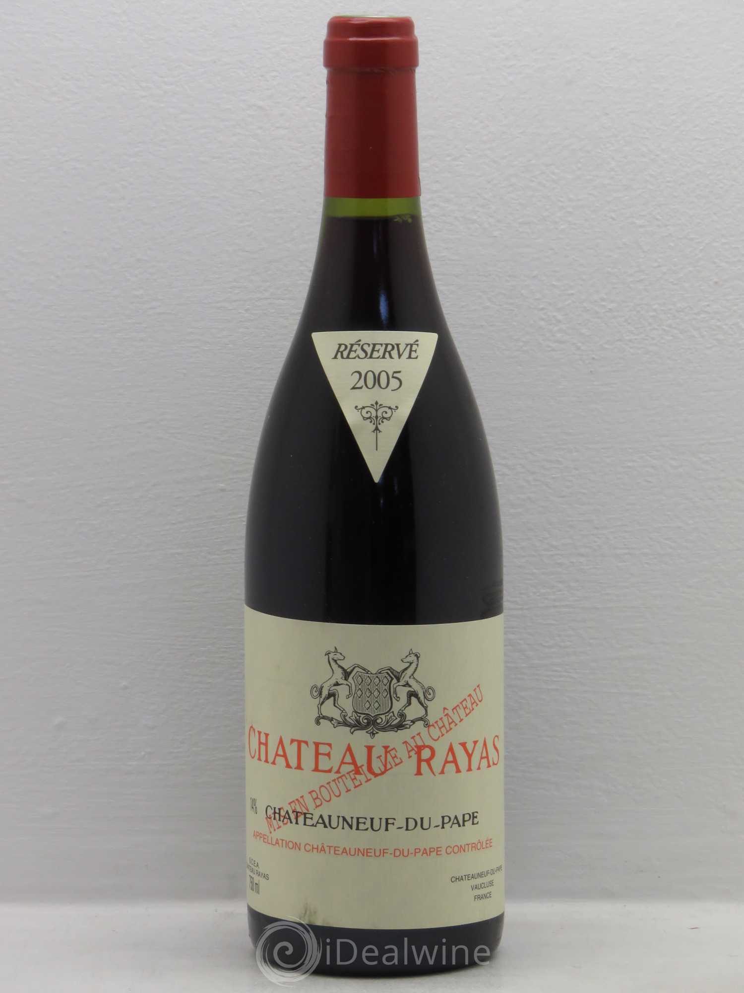Châteauneuf-du-Pape Château Rayas Emmanuel Reynaud 2005 - Lot de 1 bouteille - 0