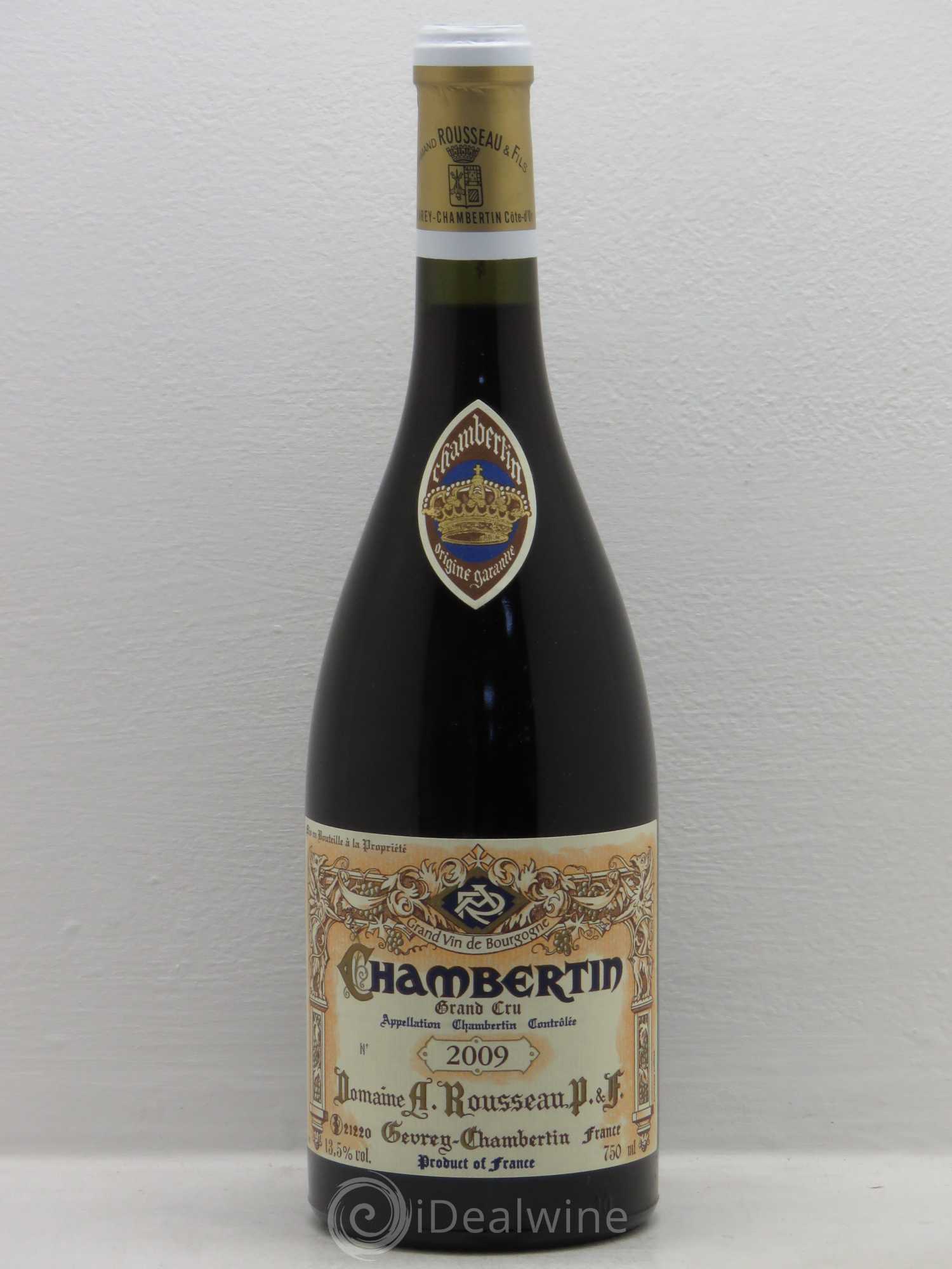 Chambertin Grand Cru Armand Rousseau (Domaine) 2009 - Lot de 1 bouteille - 0