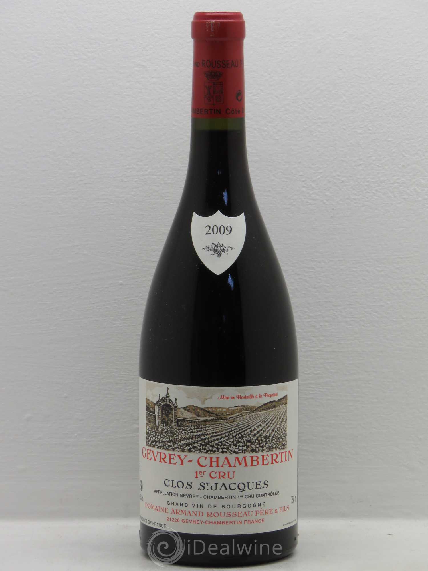 Gevrey-Chambertin 1er Cru Clos Saint-Jacques Armand Rousseau (Domaine) 2009 - Lot de 1 bouteille - 0