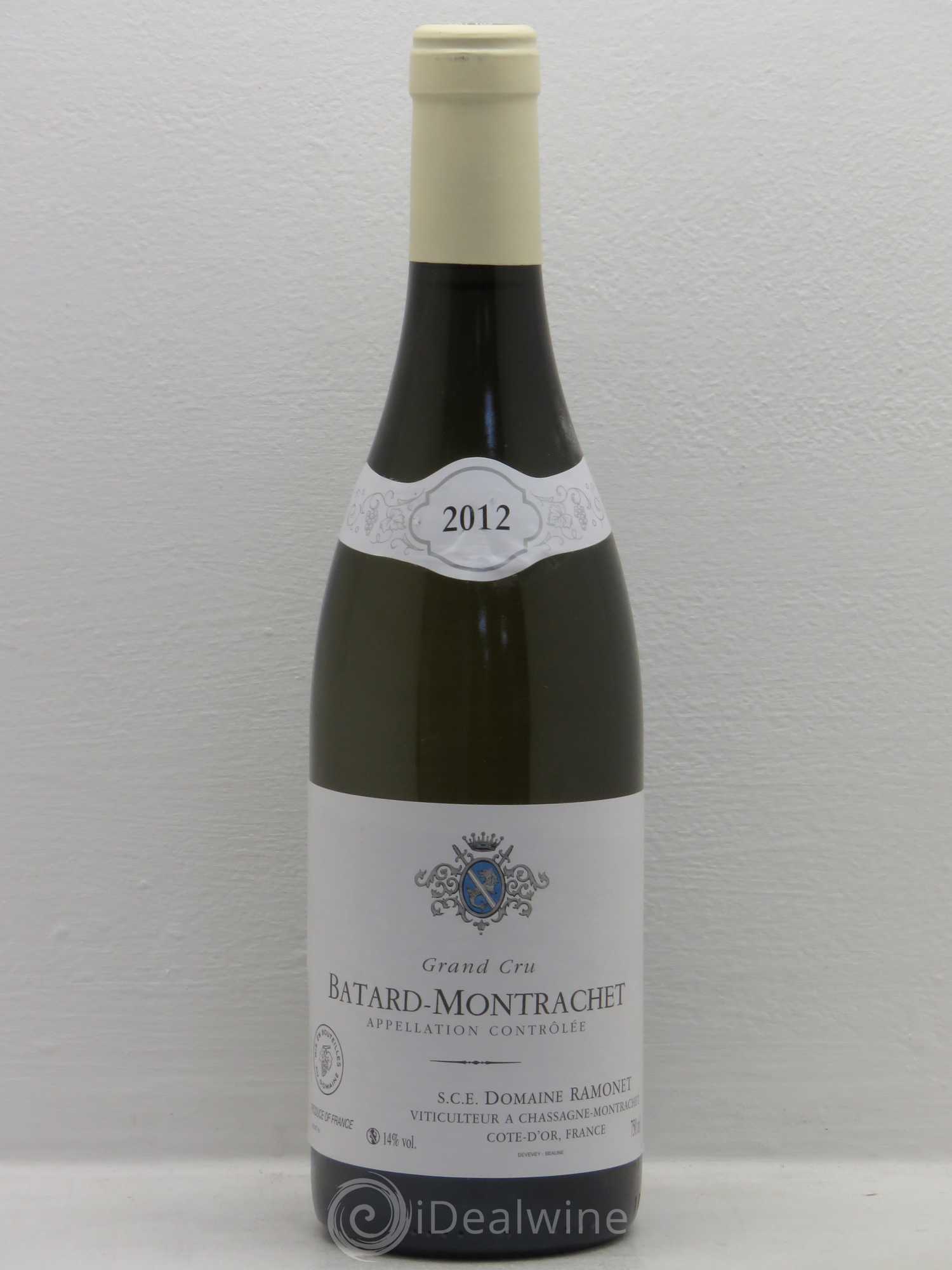 Bâtard-Montrachet Grand Cru Ramonet (Domaine) 2012 - Posten von 1 Flasche - 0