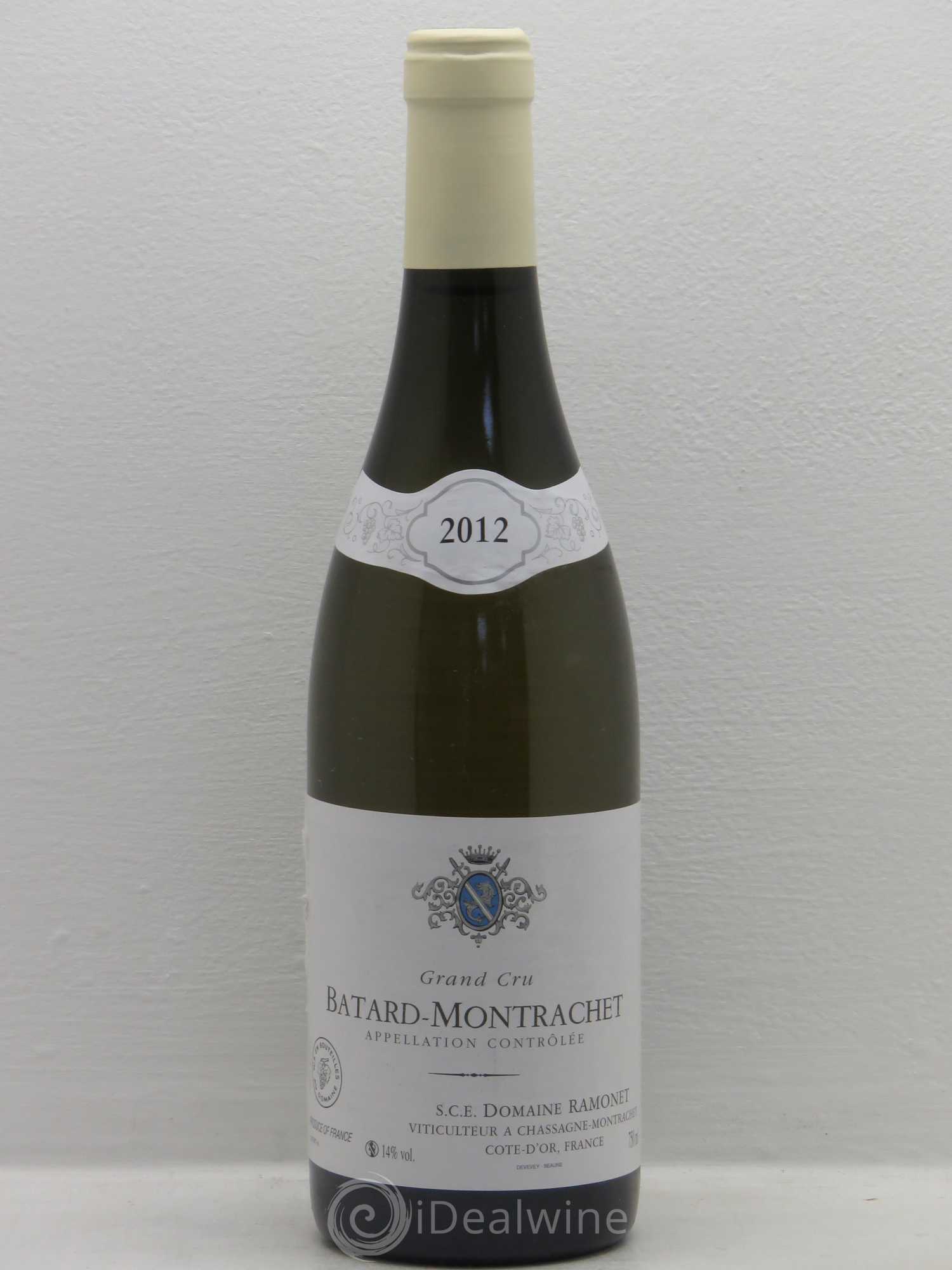Bâtard-Montrachet Grand Cru Ramonet (Domaine) 2012 - Lot de 1 bouteille - 0