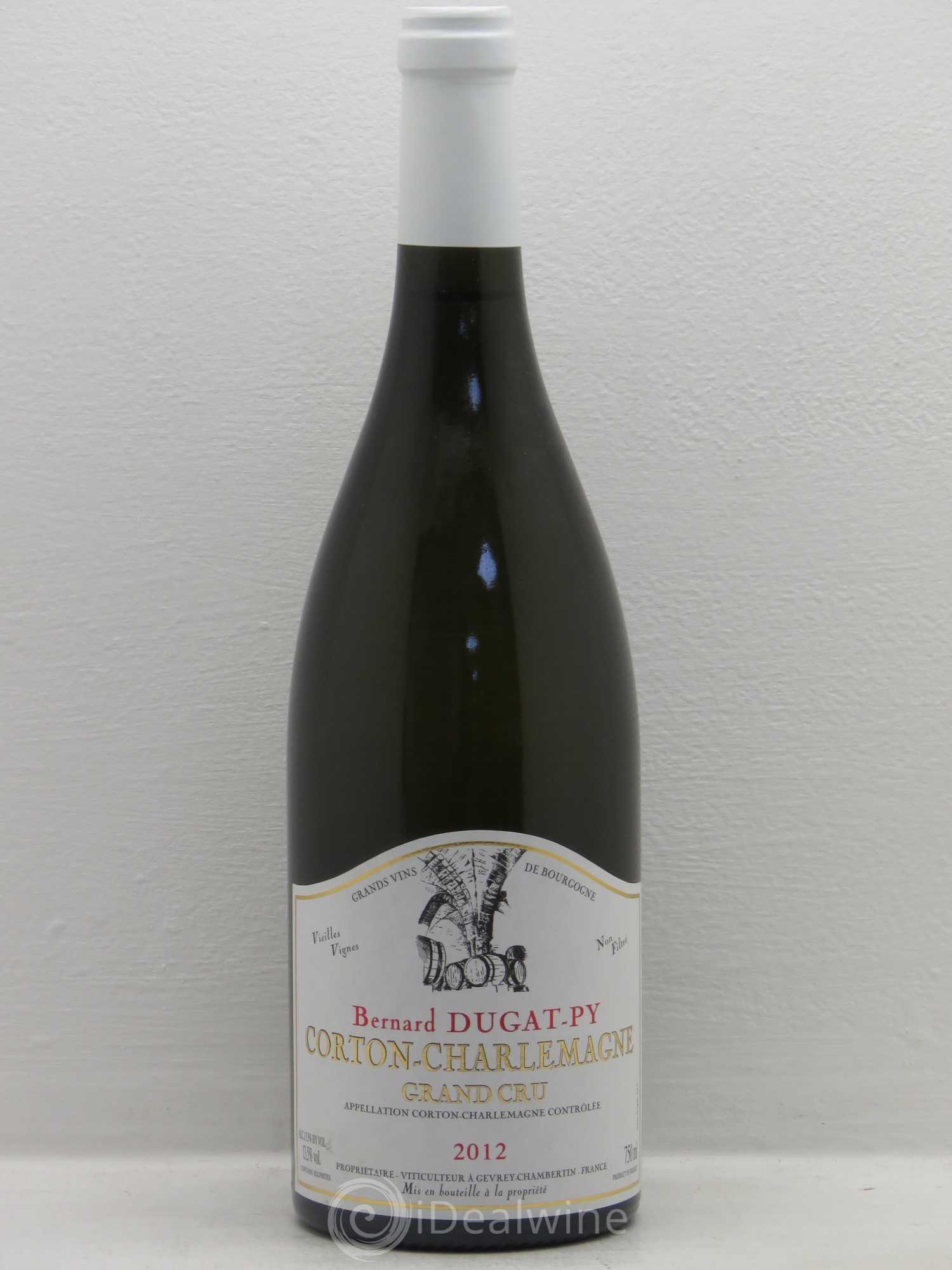 Corton-Charlemagne Grand Cru Vieilles Vignes Bernard Dugat-Py 2012 - Posten von 1 Flasche - 0