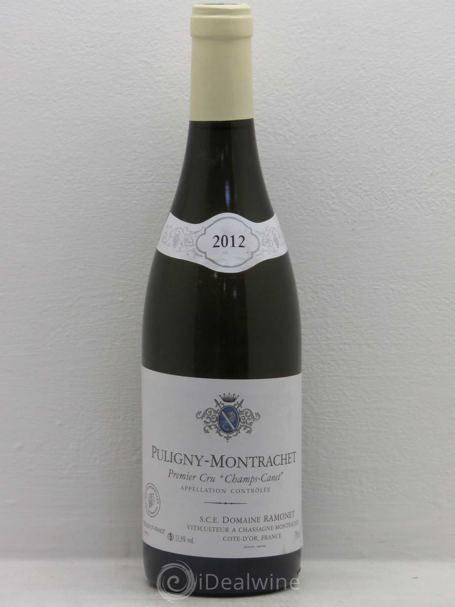 Puligny-Montrachet 1er Cru Champs Canet Ramonet (Domaine) 2012 - Lot de 1 bouteille - 0