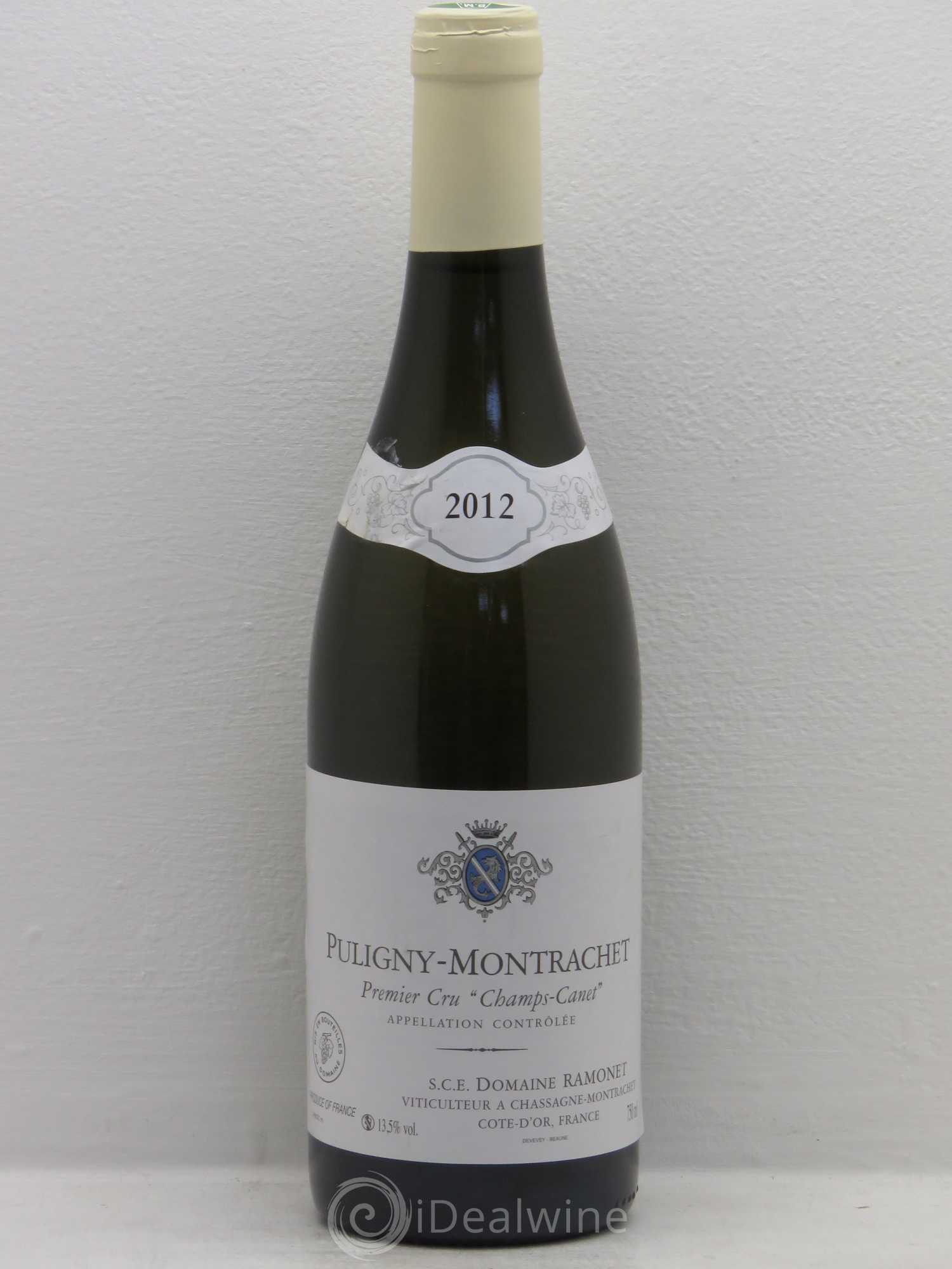 Puligny-Montrachet 1er Cru Champs Canet Ramonet (Domaine) 2012 - Lot de 1 bouteille - 0