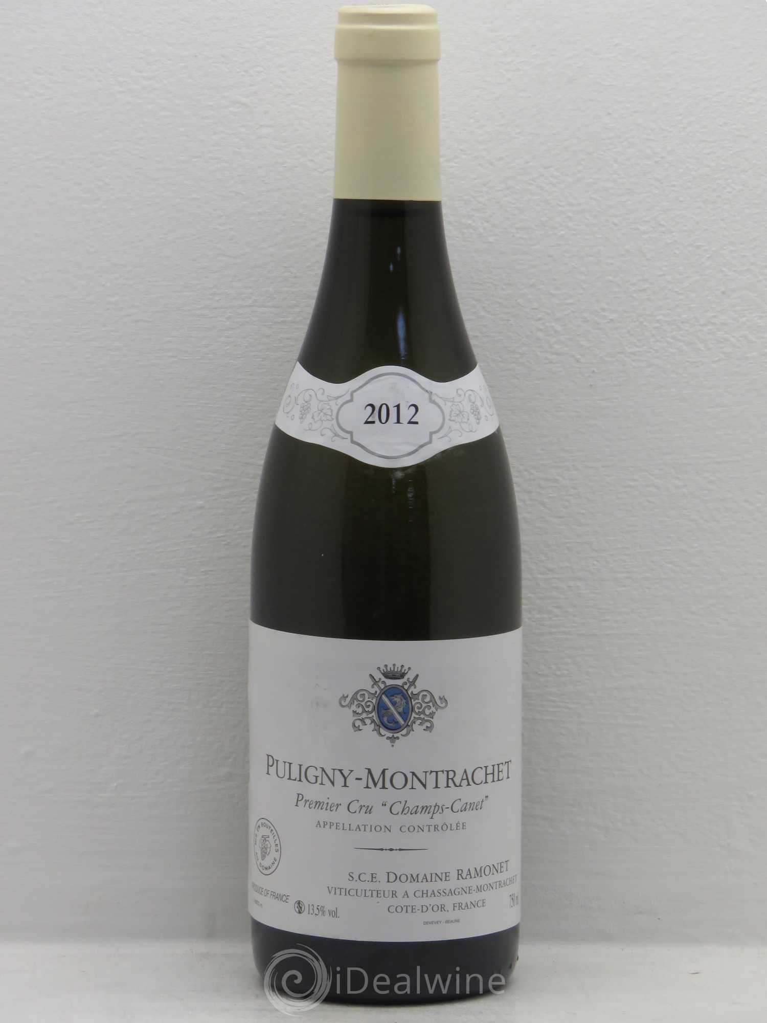Puligny-Montrachet 1er Cru Champs Canet Ramonet (Domaine) 2012 - Lot de 1 bouteille - 0
