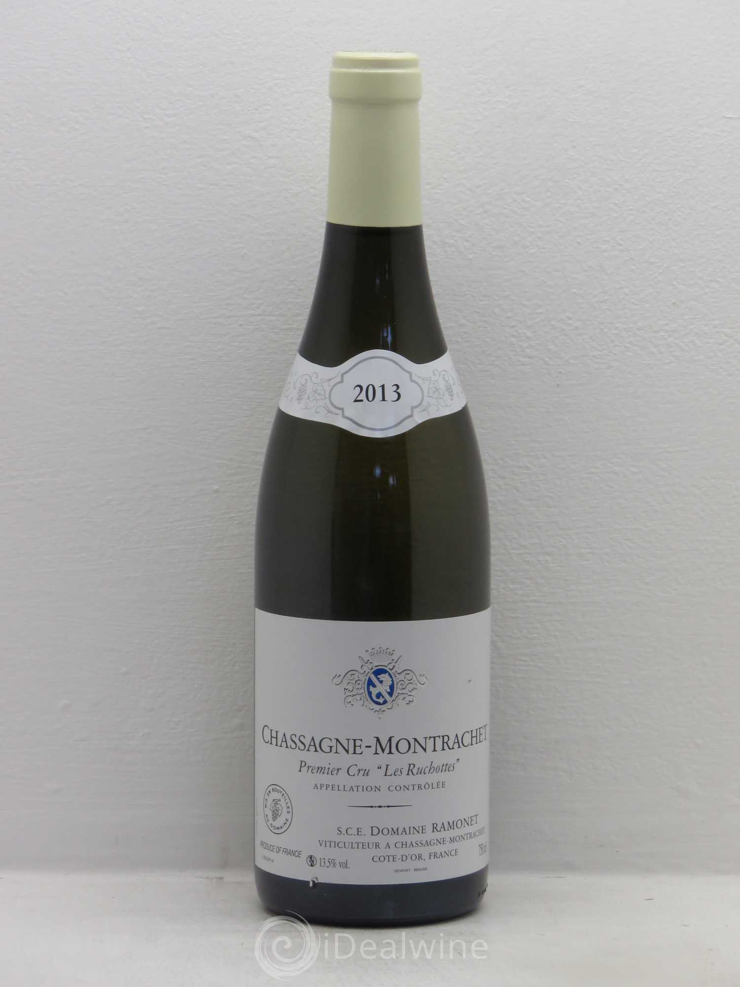 Chassagne-Montrachet 1er Cru Les Ruchottes Ramonet (Domaine) 2013 - Lot de 1 bouteille - 0