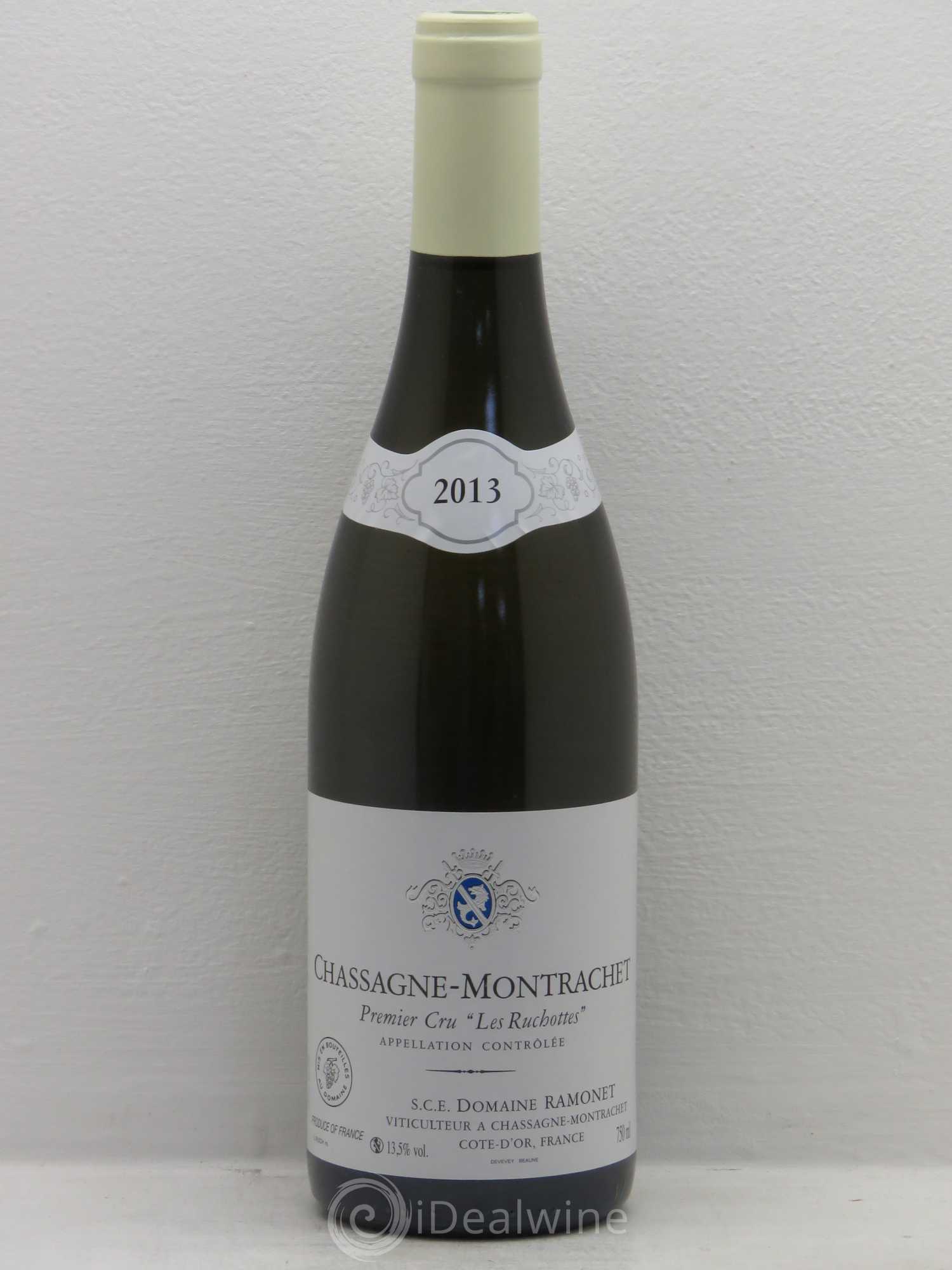 Chassagne-Montrachet 1er Cru Les Ruchottes Ramonet (Domaine) 2013 - Lot de 1 bouteille - 0