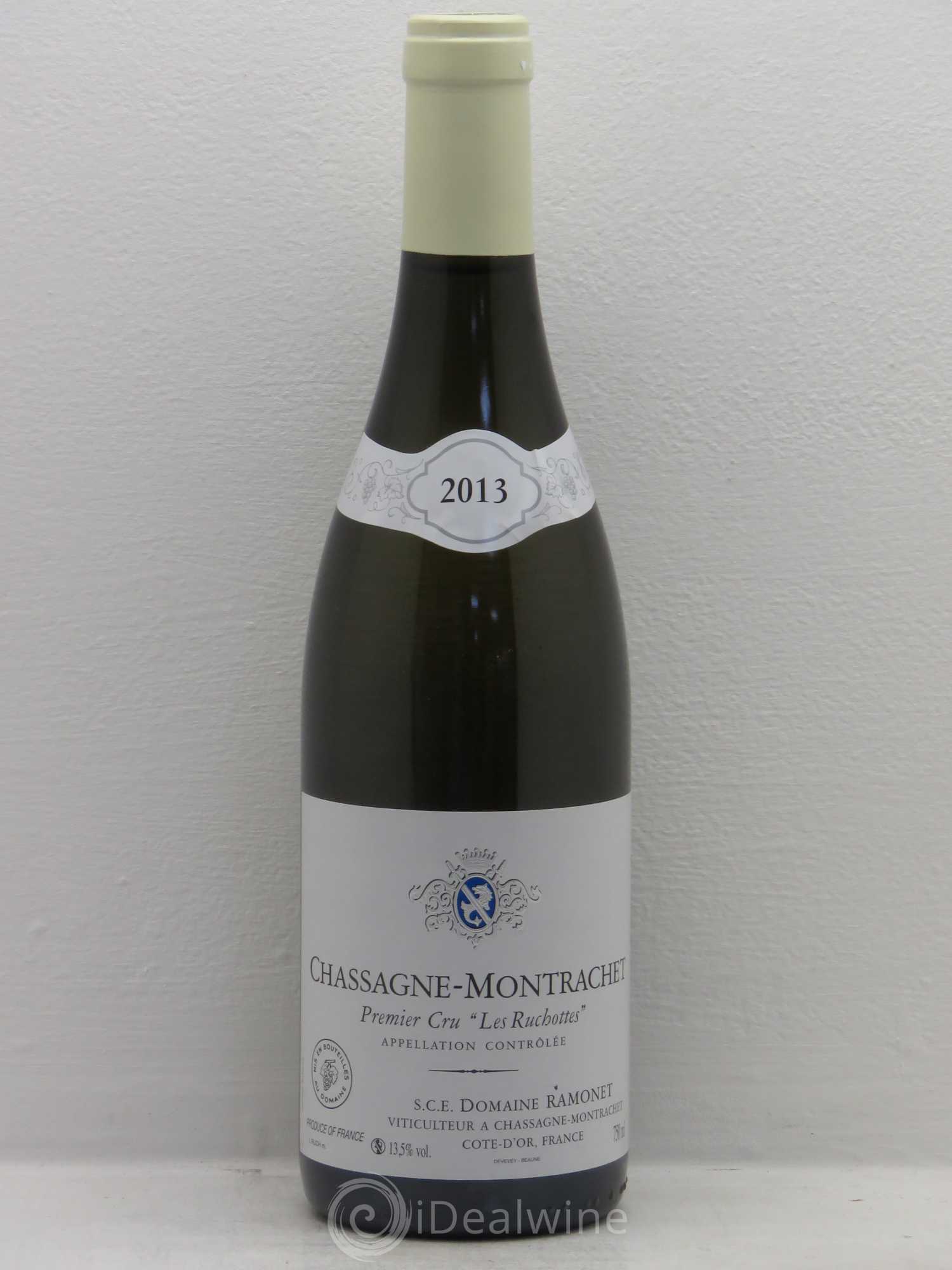 Chassagne-Montrachet 1er Cru Les Ruchottes Ramonet (Domaine) 2013 - Lot de 1 bouteille - 0