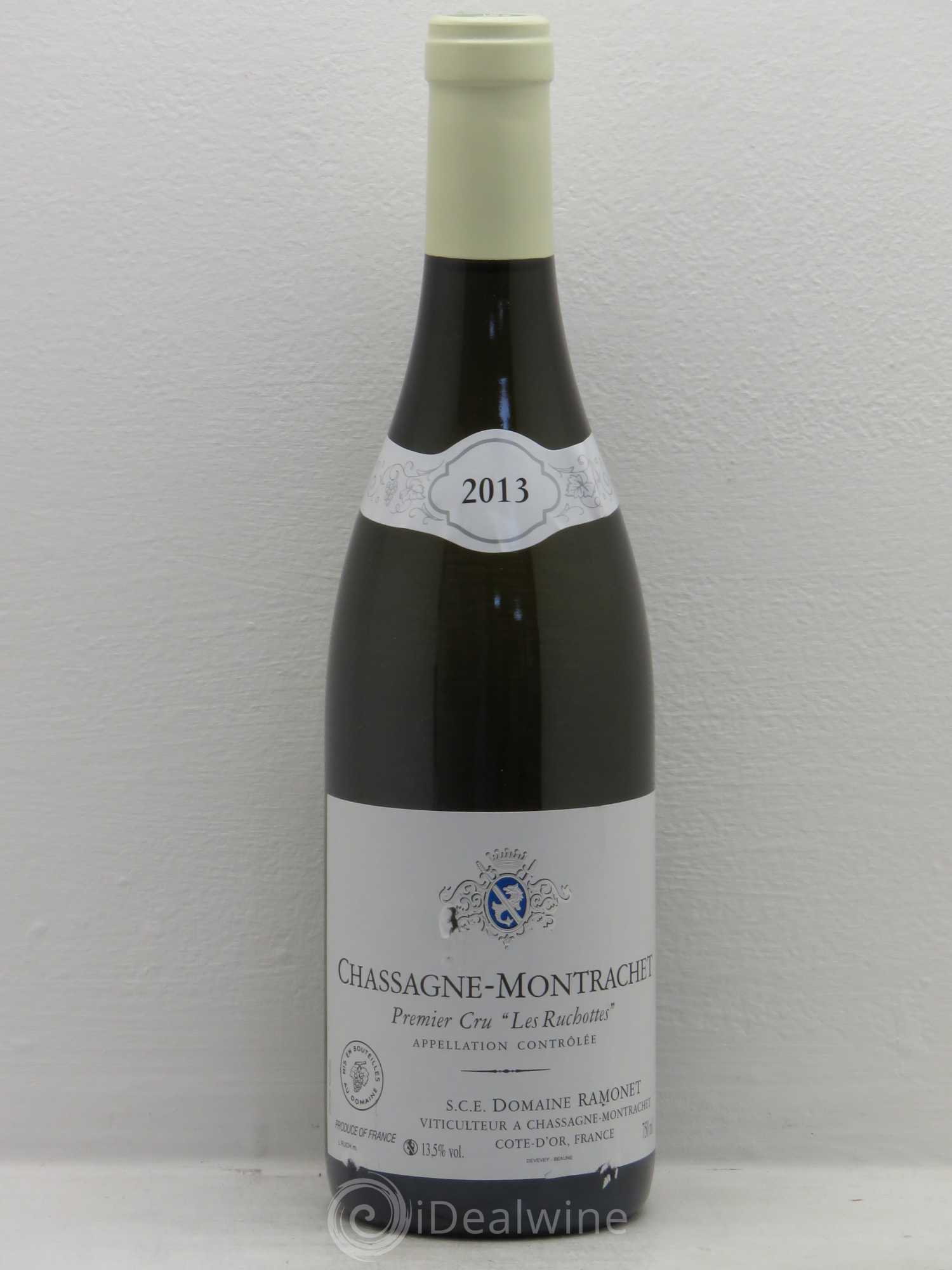 Chassagne-Montrachet 1er Cru Les Ruchottes Ramonet (Domaine) 2013 - Lot de 1 bouteille - 0