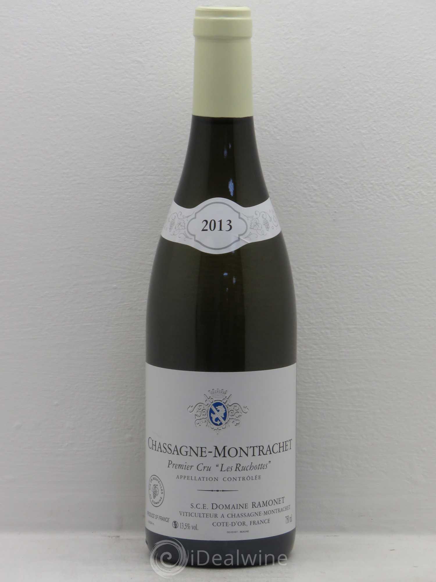 Chassagne-Montrachet 1er Cru Les Ruchottes Ramonet (Domaine) 2013 - Lot de 1 bouteille - 0