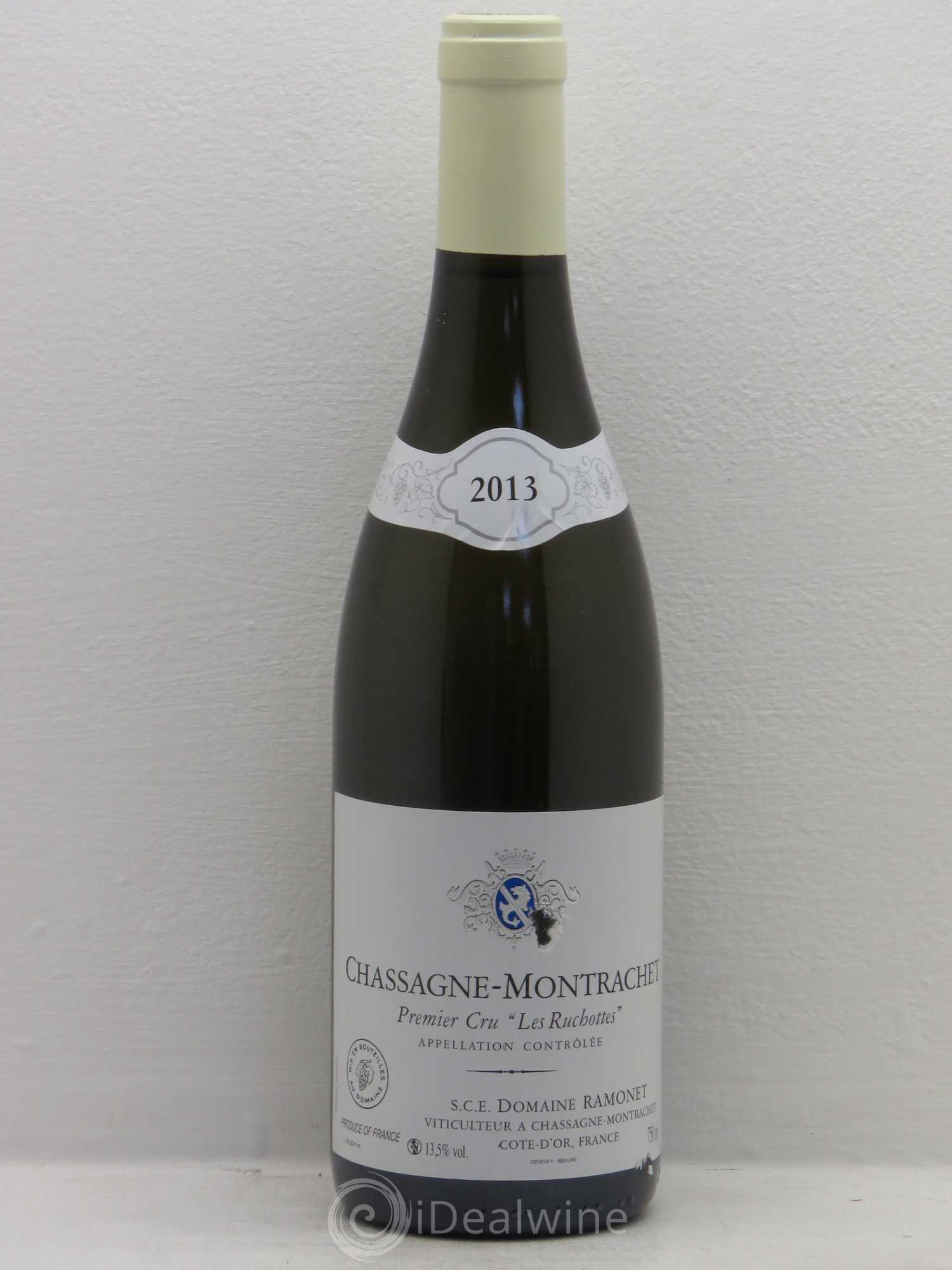 Chassagne-Montrachet 1er Cru Les Ruchottes Ramonet (Domaine) 2013 - Lot de 1 bouteille - 0