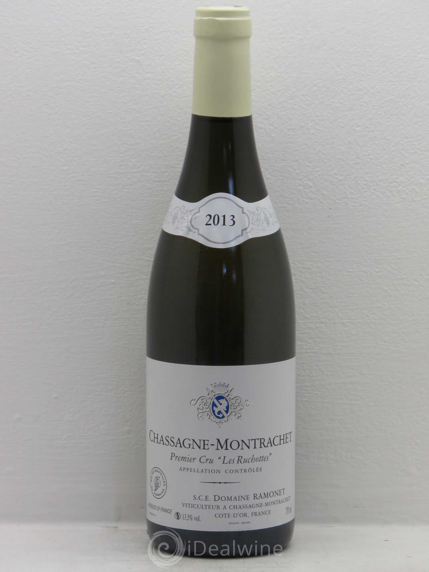 Chassagne-Montrachet 1er Cru Les Ruchottes Ramonet (Domaine) 2013 - Lot de 1 bouteille - 0