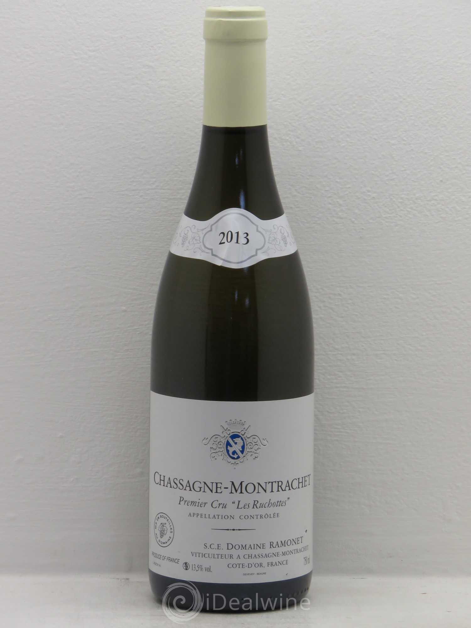 Chassagne-Montrachet 1er Cru Les Ruchottes Ramonet (Domaine) 2013 - Lot de 1 bouteille - 0